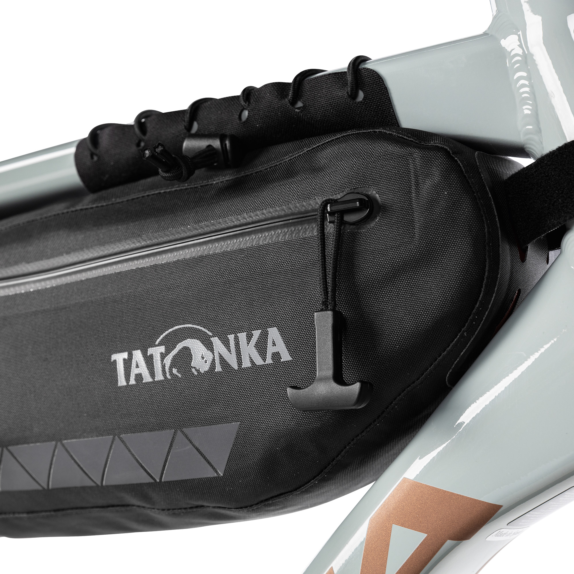 Schläger, Tennisschläger, Handschuh, Tasche, Handtasche, Tatonka Frame Pouch WP 50 black schwarz - Detailansicht