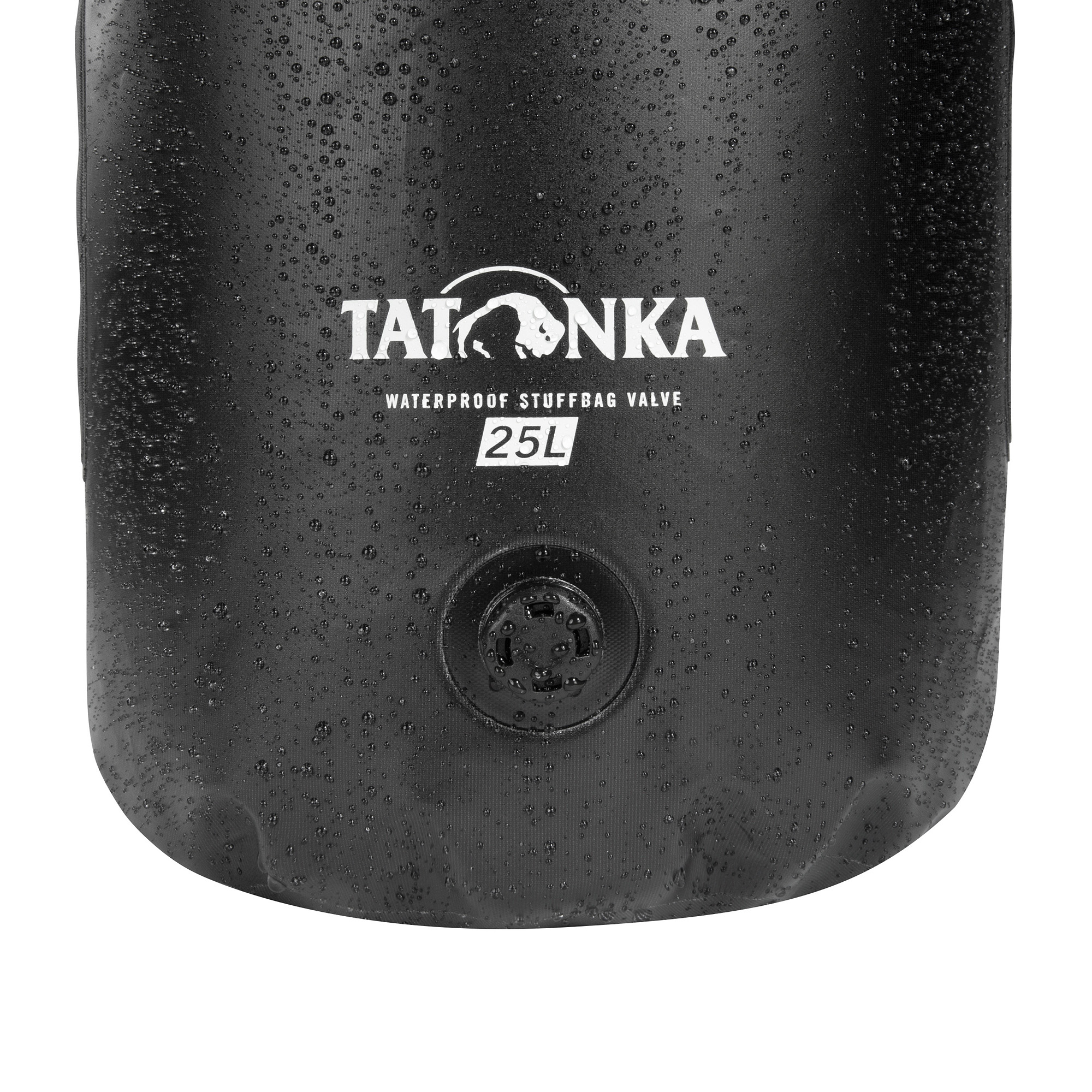 Tatonka WP Stuffbag Valve 25l black schwarz Reisezubehör - Detailansicht Kanne, Tatonka WP Stuffbag Valve 25l black schwarz Reisezubehör - Detailansicht