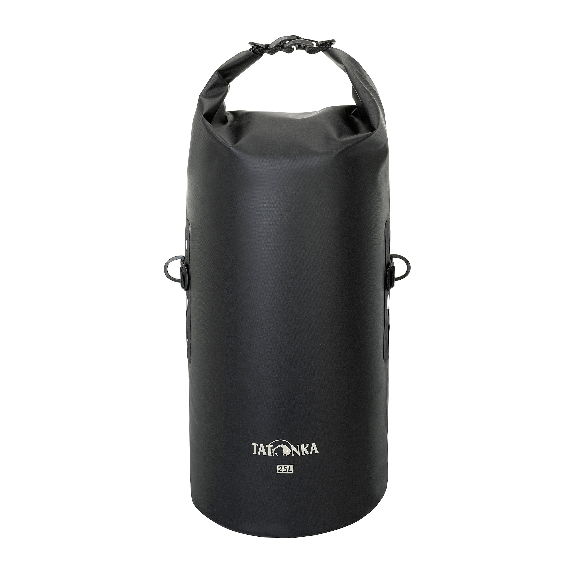 Tatonka WP Stuffbag 25l black schwarz Reisezubehör - Ansicht seitlich-vorne Flasche, Wasserflasche, Tasche, Zubehör, Handtasche, Tatonka WP Stuffbag 25l black schwarz Reisezubehör - Ansicht seitlich-vorne