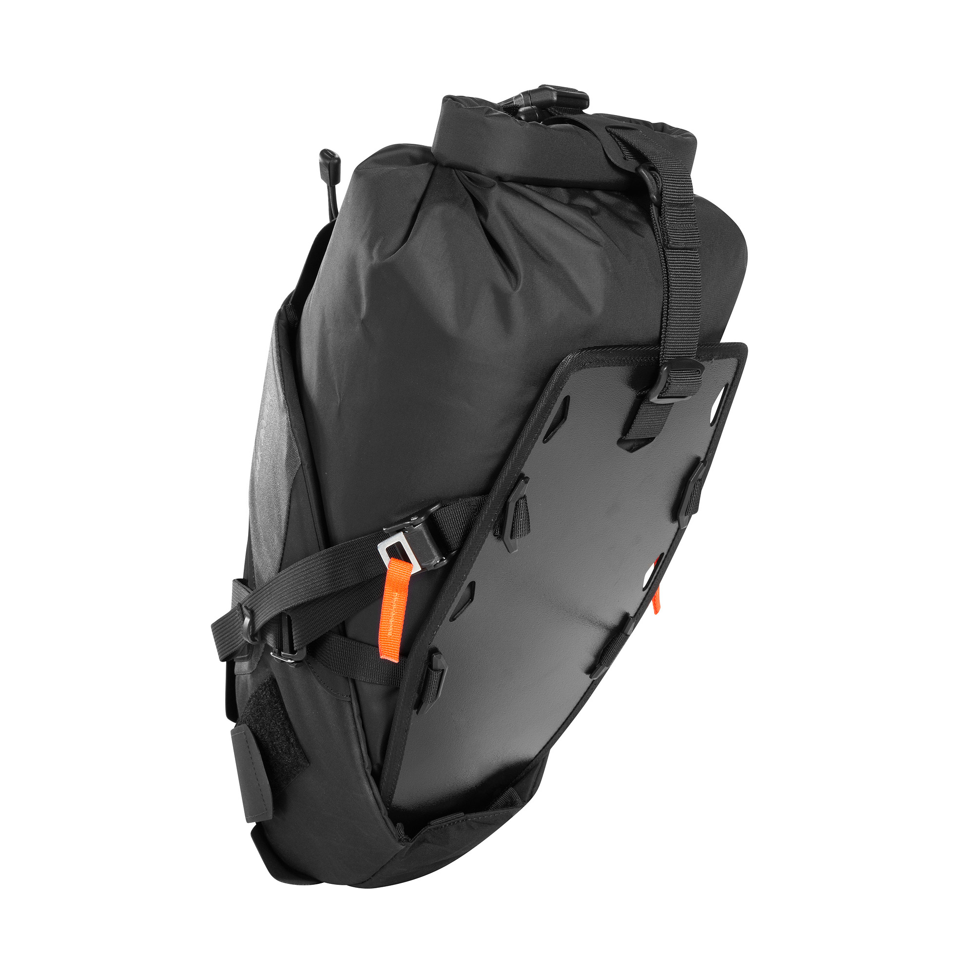 Tasche, Rucksack, Tatonka Saddle Stuffbag Holder black schwarz - Ansicht frontal-vorne