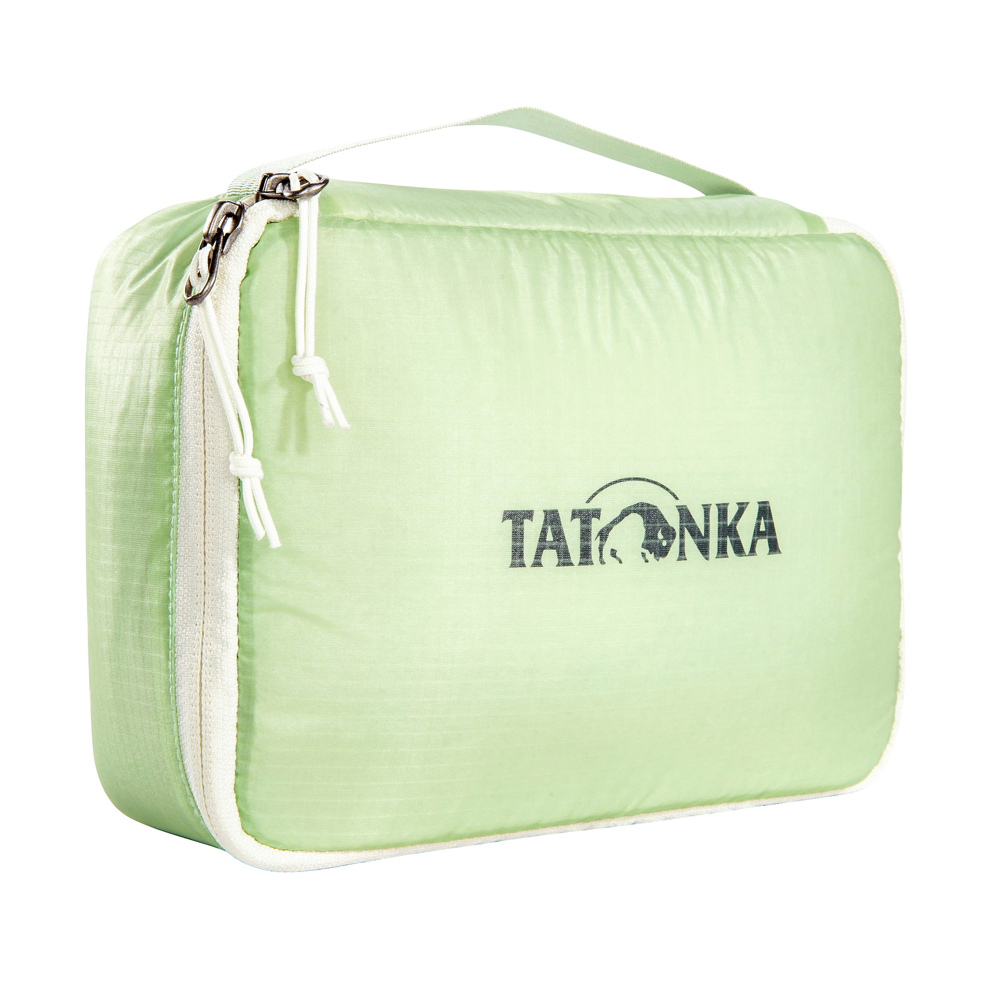 Tatonka SQZY Padded Pouch M lighter green grün Reisezubehör - Ansicht seitlich-vorne Zubehor, Tasche, Handtasche, Tatonka SQZY Padded Pouch M lighter green grün Reisezubehör - Ansicht seitlich-vorne