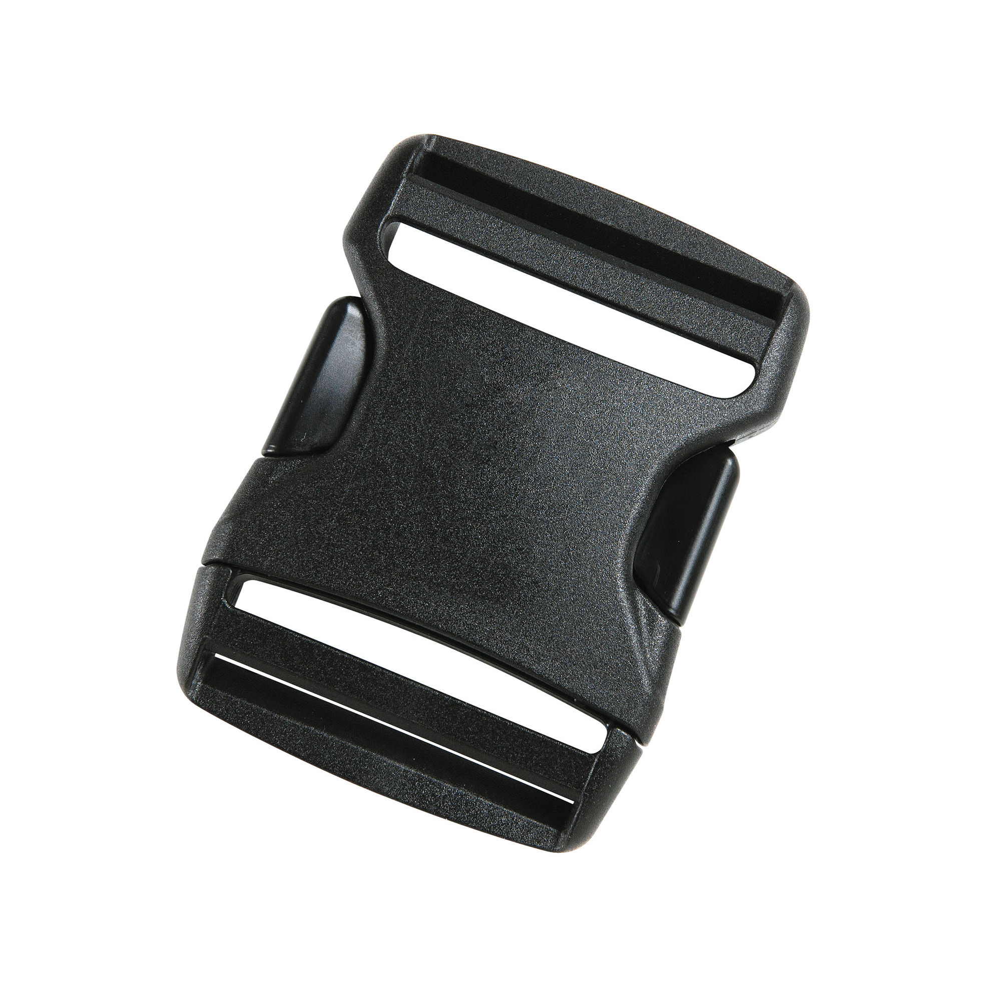 Tatonka SR-Buckle 50mm Dual black schwarz Rucksack-Zubehör - Ansicht seitlich-vorne Zubehor, Schnalle, Fön, Gerät, Elektrisches Gerät, Tatonka SR-Buckle 50mm Dual black schwarz Rucksack-Zubehör - Ansicht seitlich-vorne