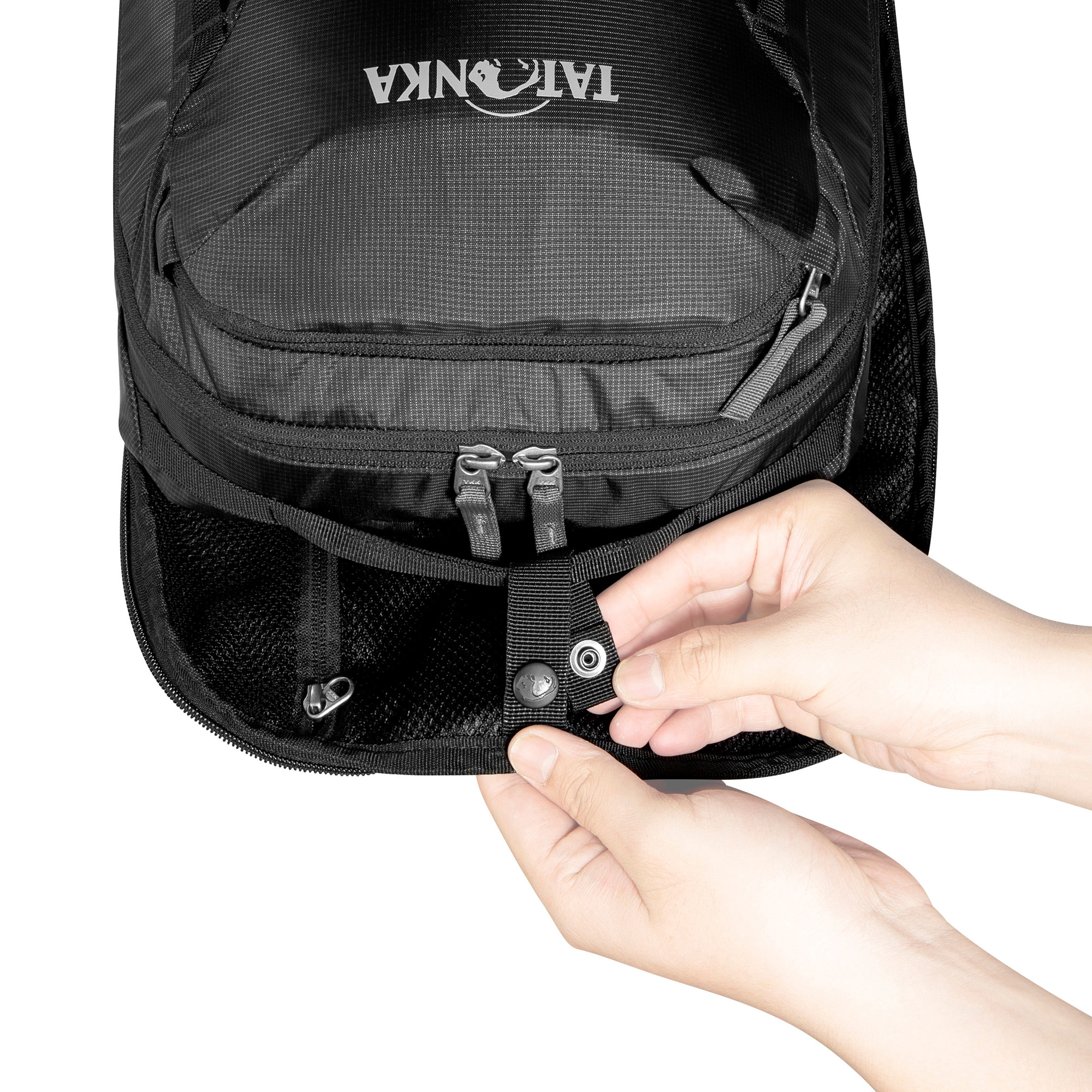Tasche, Rucksack, Tatonka Great Escape 60+15 black schwarz Reiserucksäcke - Detailansicht