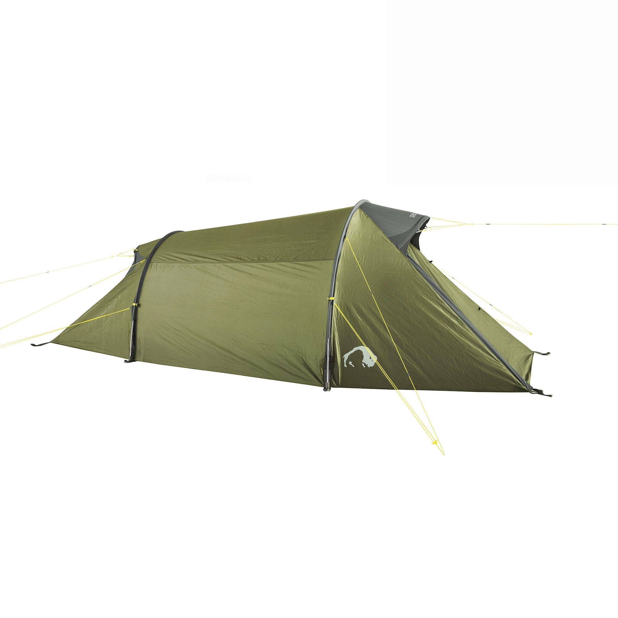 Zelt, Campen, Zelt in den Bergen, Natur, Draußen, Zelt, Campen, Zelt in den Bergen, Natur, Draußen, Zelt, Campen, Zelt in den Bergen, Natur, Draußen, Tatonka Narvik 2 light olive grün 2-Personen-Zelte - Ansicht seitlich-vorne