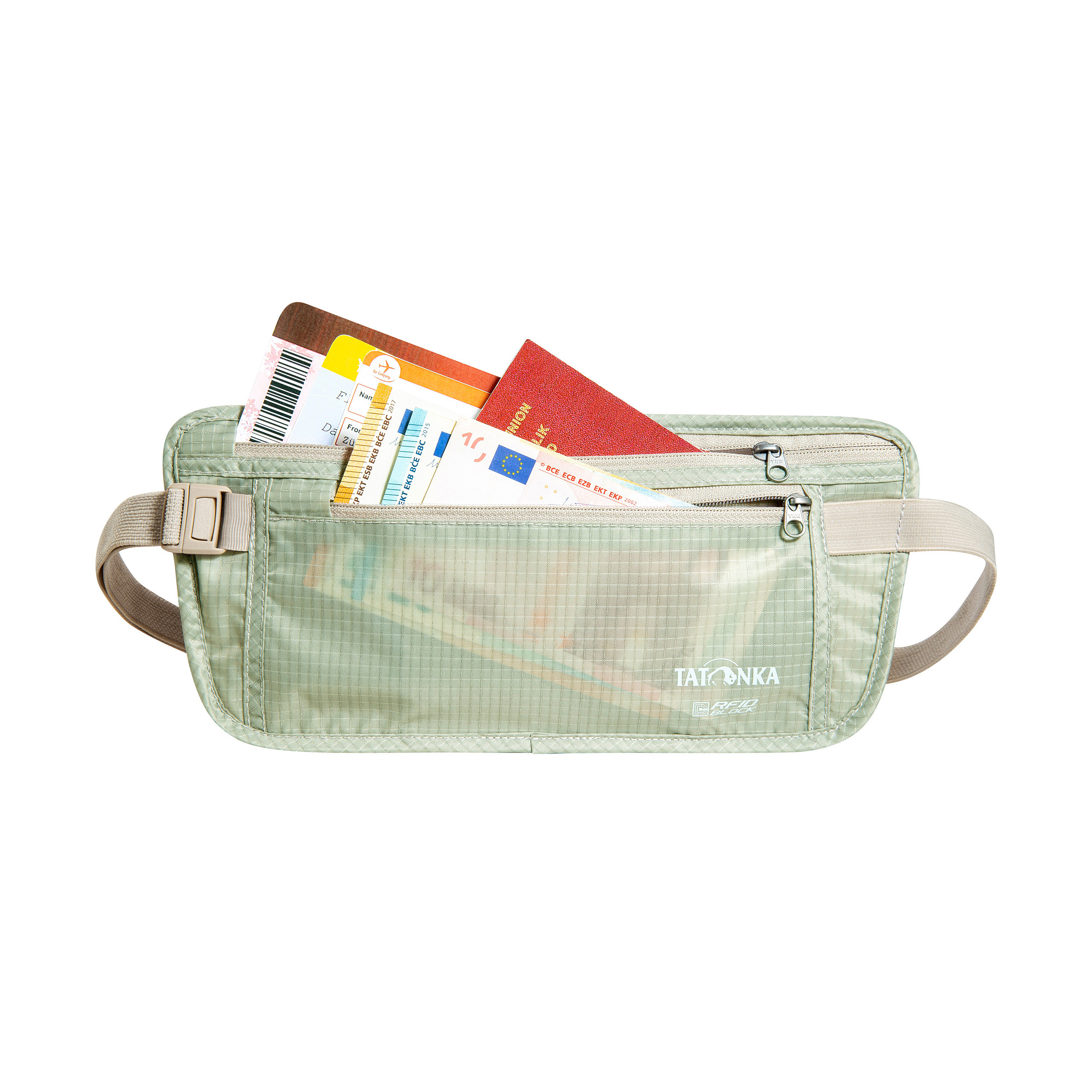 Tatonka Skin Moneybelt Int. RFID Block natural silber Bauchtaschen - Detailansicht Zubehor, Tasche, Handtasche, Erste Hilfe, Tatonka Skin Moneybelt Int. RFID Block natural silber Bauchtaschen - Detailansicht