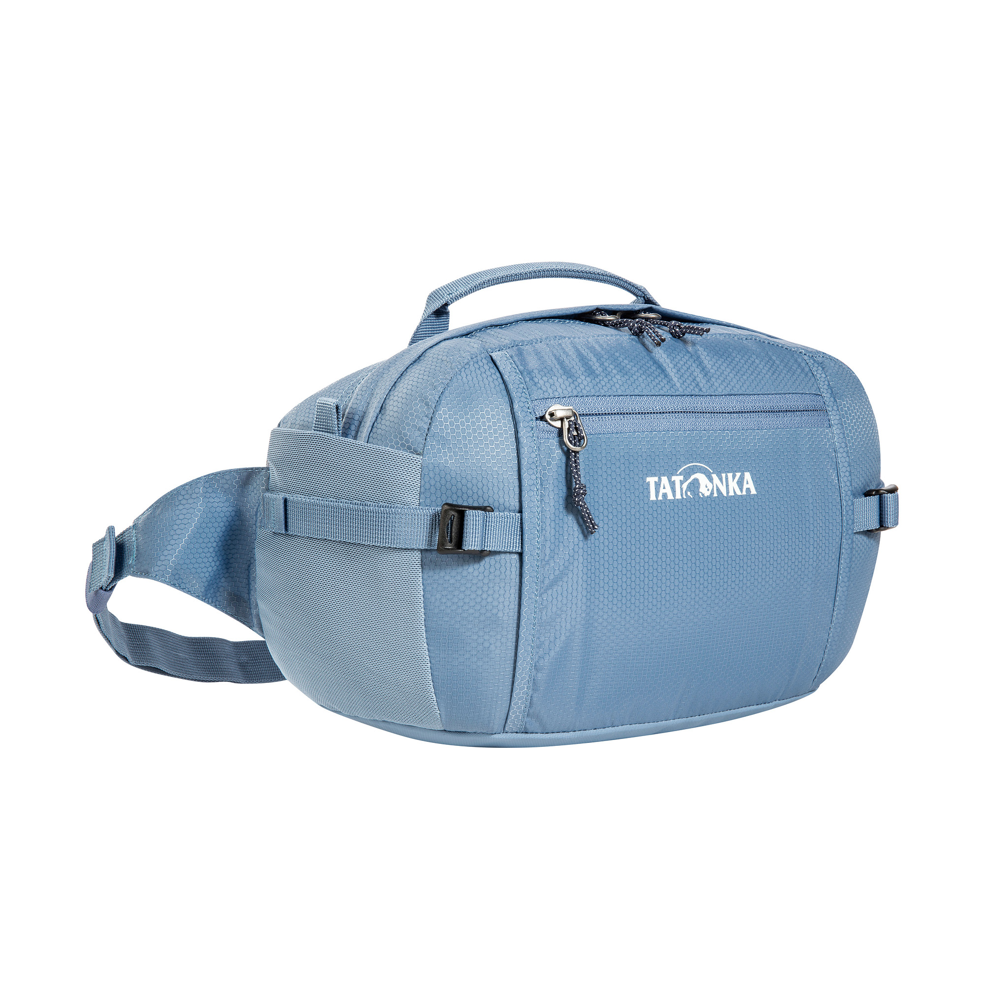 Tatonka Hip Bag M elemental blue blau Bauchtaschen - Ansicht seitlich-vorne Tasche, Zubehör, Handtasche, Tatonka Hip Bag M elemental blue blau Bauchtaschen - Ansicht seitlich-vorne