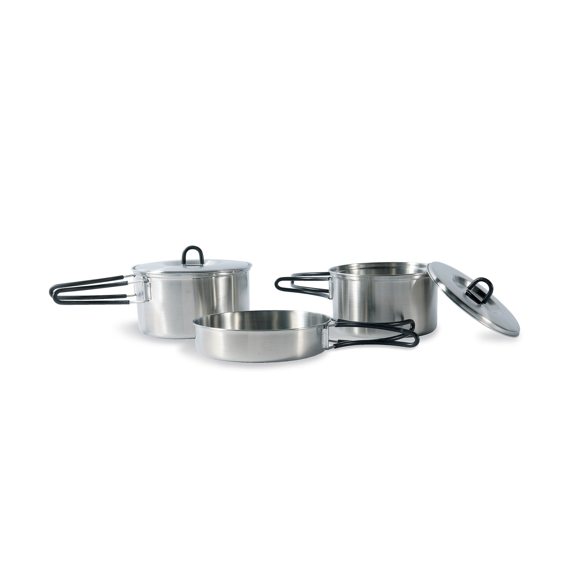 Tatonka Cookset Regular Kochgeschirr - Ansicht seitlich-hinten Kochtopf, Kochgeschirr, Topf, Tatonka Cookset Regular Kochgeschirr - Ansicht seitlich-hinten