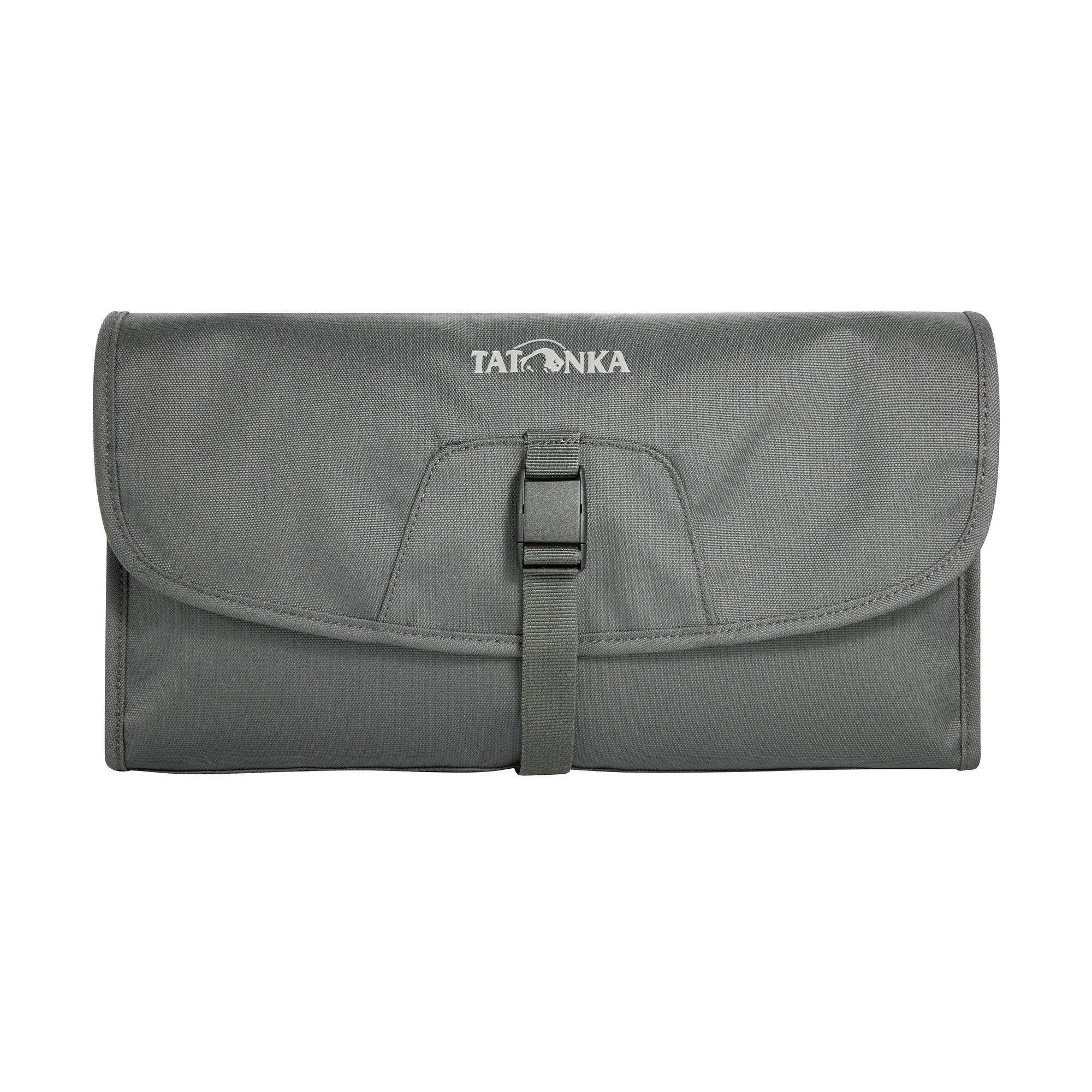 Zubehor, Tasche, Handtasche, Tatonka Travelcare titan grey grau Kulturbeutel - Ansicht frontal-vorne