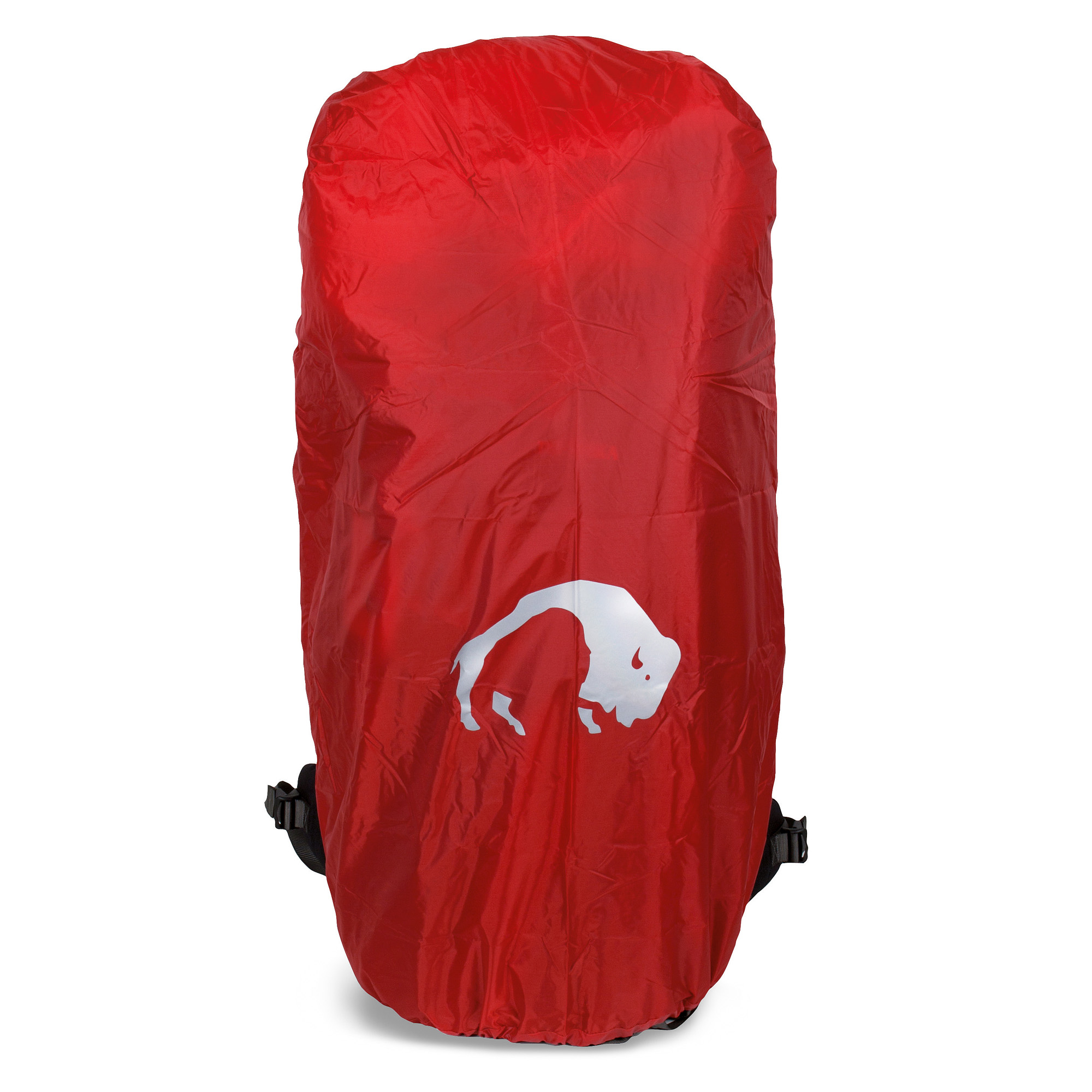 Tatonka Rain Flap "XL" red rot Rucksack-Zubehör - Ansicht seitlich-vorne Gepäck, Tatonka Rain Flap "XL" red rot Rucksack-Zubehör - Ansicht seitlich-vorne