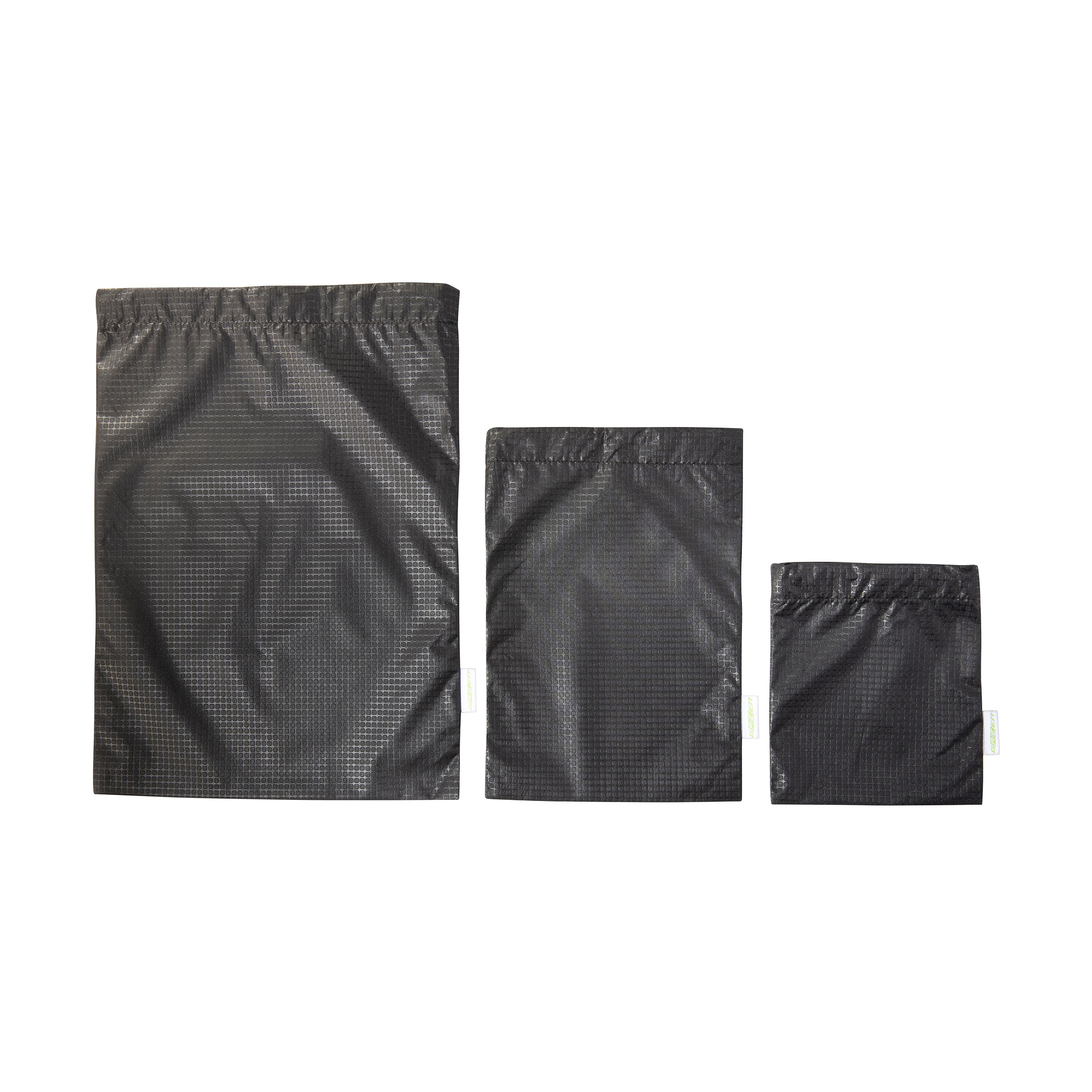 Tatonka Stuff Sack Set III black schwarz Reisezubehör - Ansicht seitlich-hinten Aluminium, Kleidung, Mantel, Tatonka Stuff Sack Set III black schwarz Reisezubehör - Ansicht seitlich-hinten
