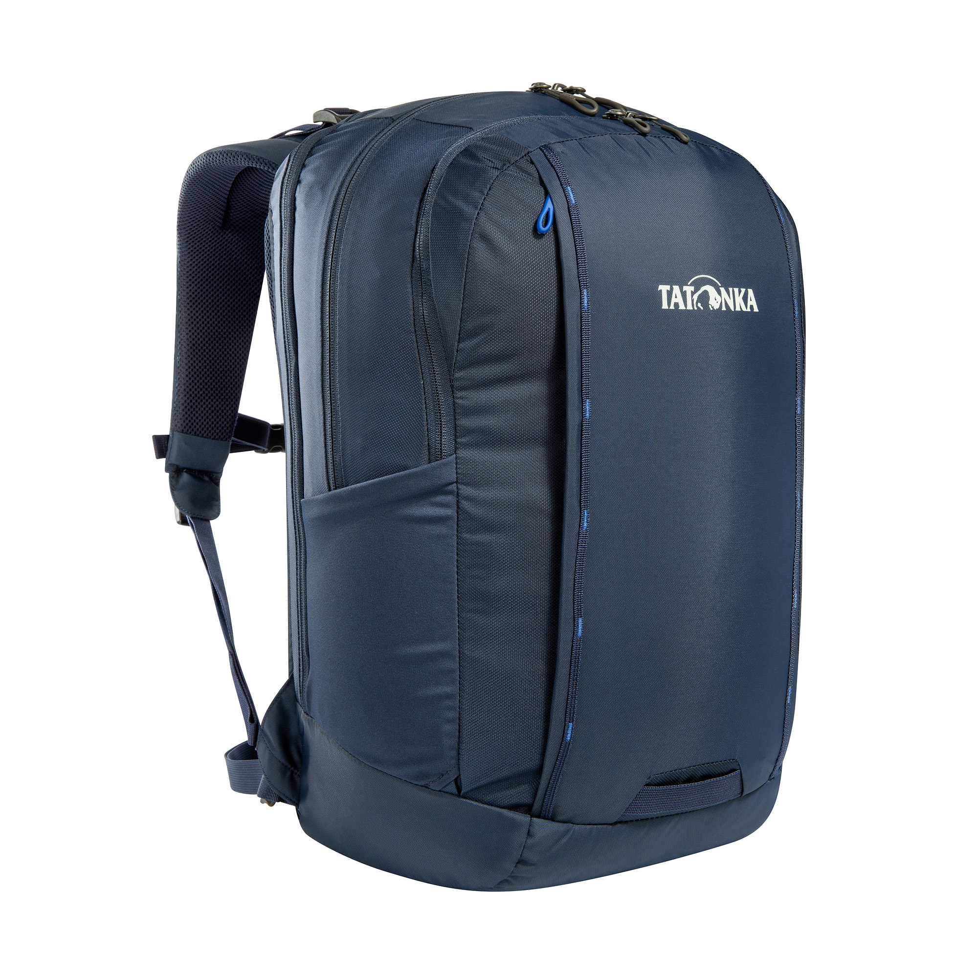 Tatonka Server Pack 27 navy blau Tagesrucksäcke - Ansicht seitlich-vorne Tasche, Rucksack, Tatonka Server Pack 27 navy blau Tagesrucksäcke - Ansicht seitlich-vorne
