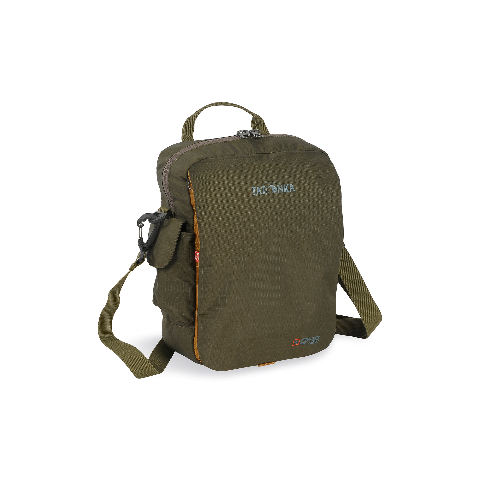 Tatonka Check In XL RFID B olive grün Reisetaschen - Ansicht seitlich-vorne Tasche, Rucksack, Tatonka Check In XL RFID B olive grün Reisetaschen - Ansicht seitlich-vorne