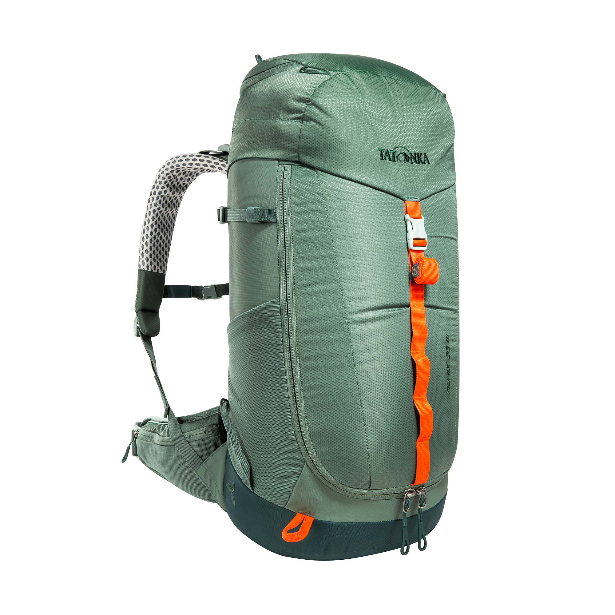 Tatonka Norix 28 Women sage green grün Wanderrucksäcke - Ansicht seitlich-vorne Tasche, Rucksack, Tatonka Norix 28 Women sage green grün Wanderrucksäcke - Ansicht seitlich-vorne