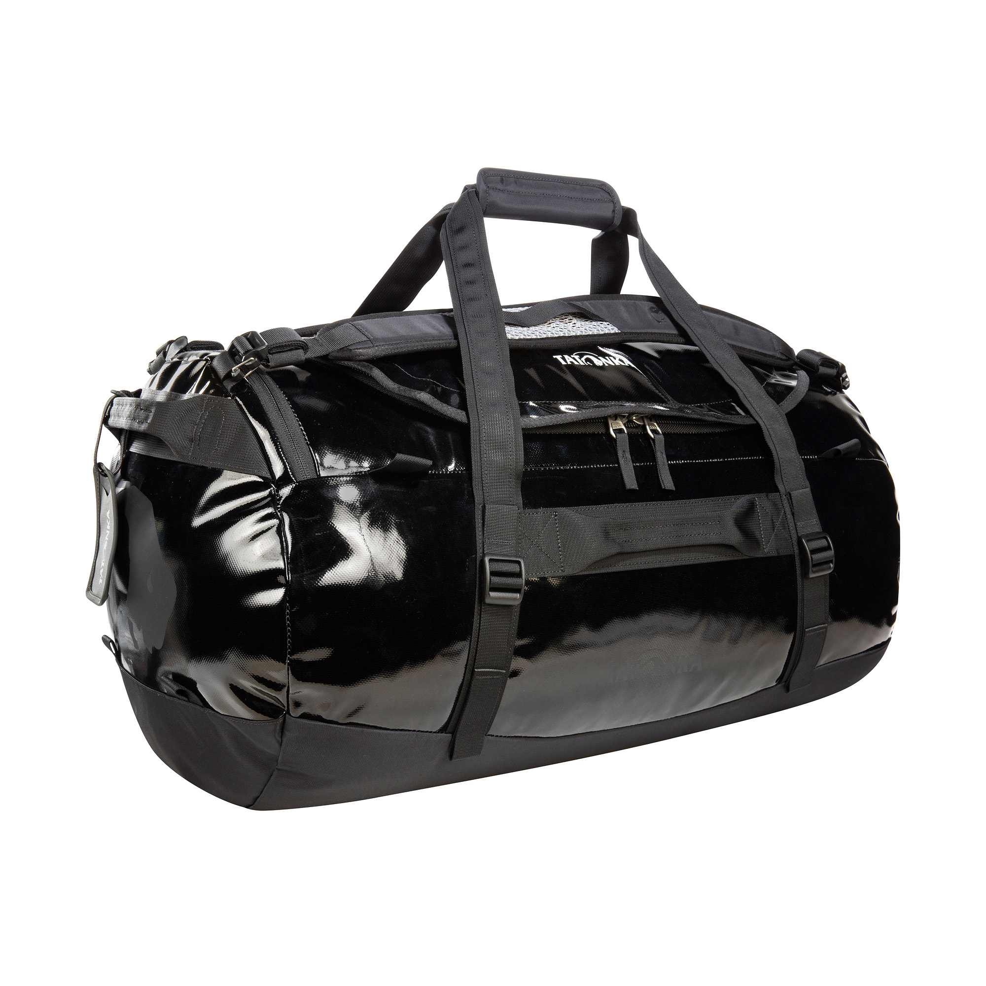 Tatonka Barrel 65 black schwarz Reisetaschen - Ansicht seitlich-vorne Zubehor, Tasche, Handtasche, Gepäck, Tatonka Barrel 65 black schwarz Reisetaschen - Ansicht seitlich-vorne