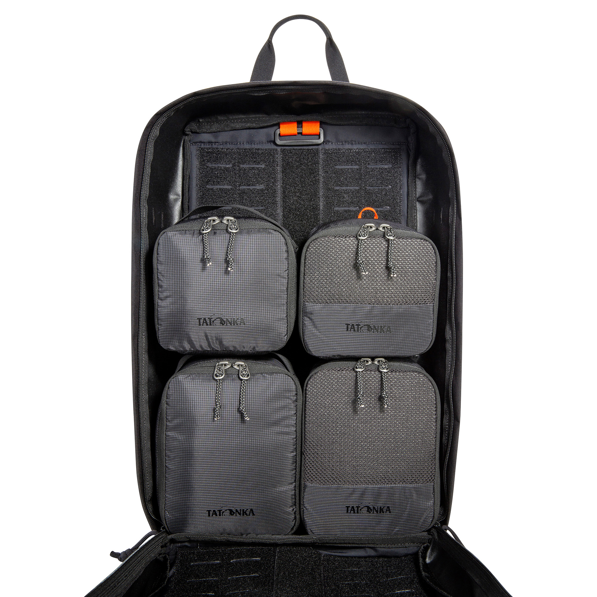 Reisetasche, Innenfach, Organizer, Mini-Taschen, Organizer-Pockets, Tatonka EDC Pack 23 BC black schwarz - Detailansicht