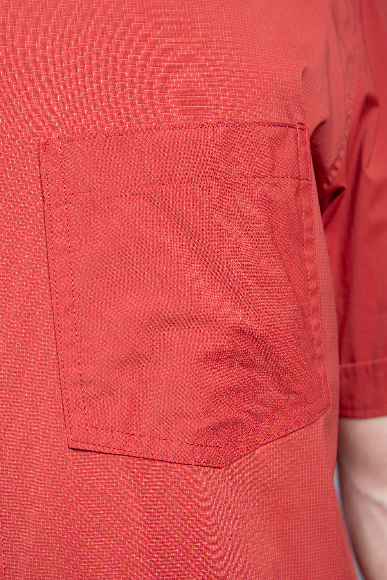 Tatonka Sejo M's Short Sleeve Shirt lava red rot Hemden 4013236295535