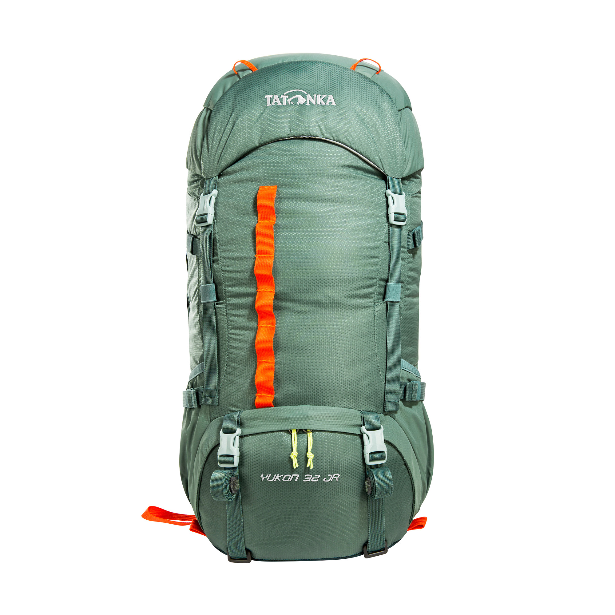 Tatonka Yukon JR 32 sage green grün Trekkingrucksäcke - Ansicht frontal-vorne Tasche, Rucksack, Tatonka Yukon JR 32 sage green grün Trekkingrucksäcke - Ansicht frontal-vorne