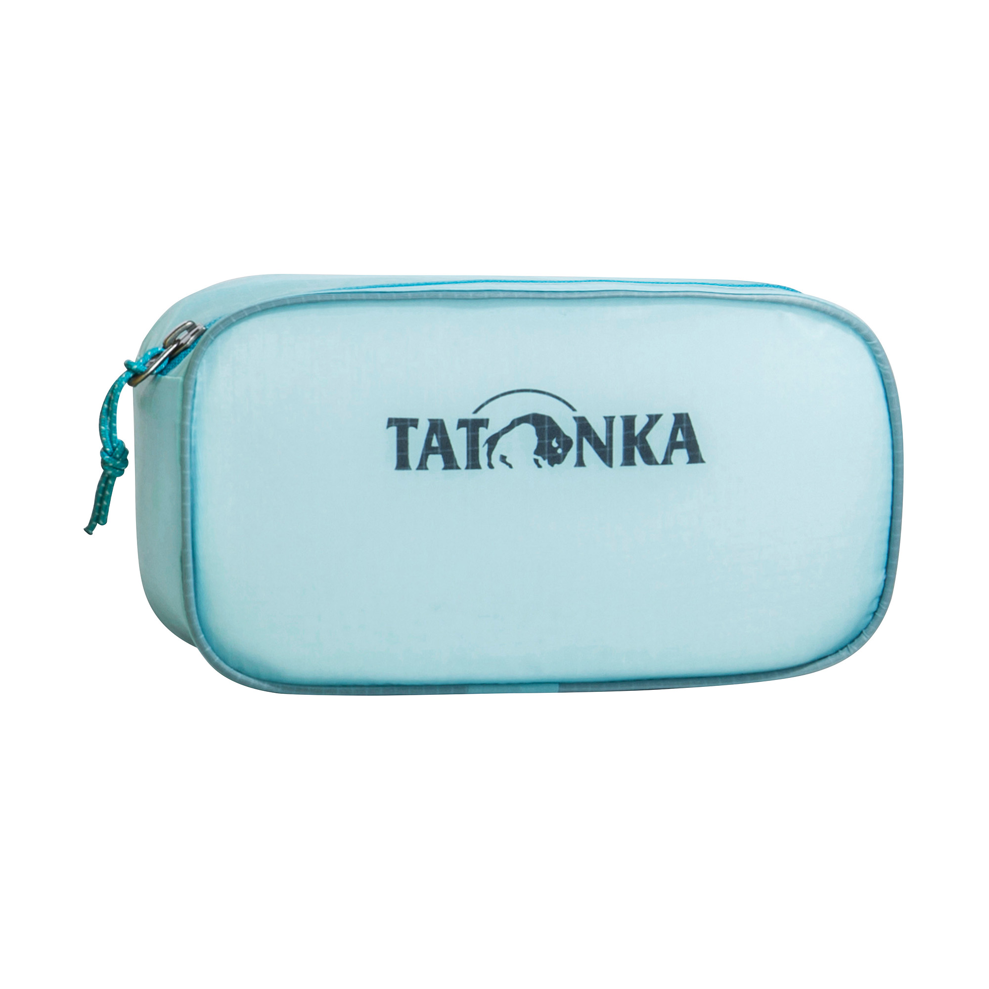 Tatonka SQZY Zip Bag 2l light blue blau Rucksack-Zubehör - Ansicht seitlich-vorne Zubehor, Tasche, Handtasche, Tatonka SQZY Zip Bag 2l light blue blau Rucksack-Zubehör - Ansicht seitlich-vorne