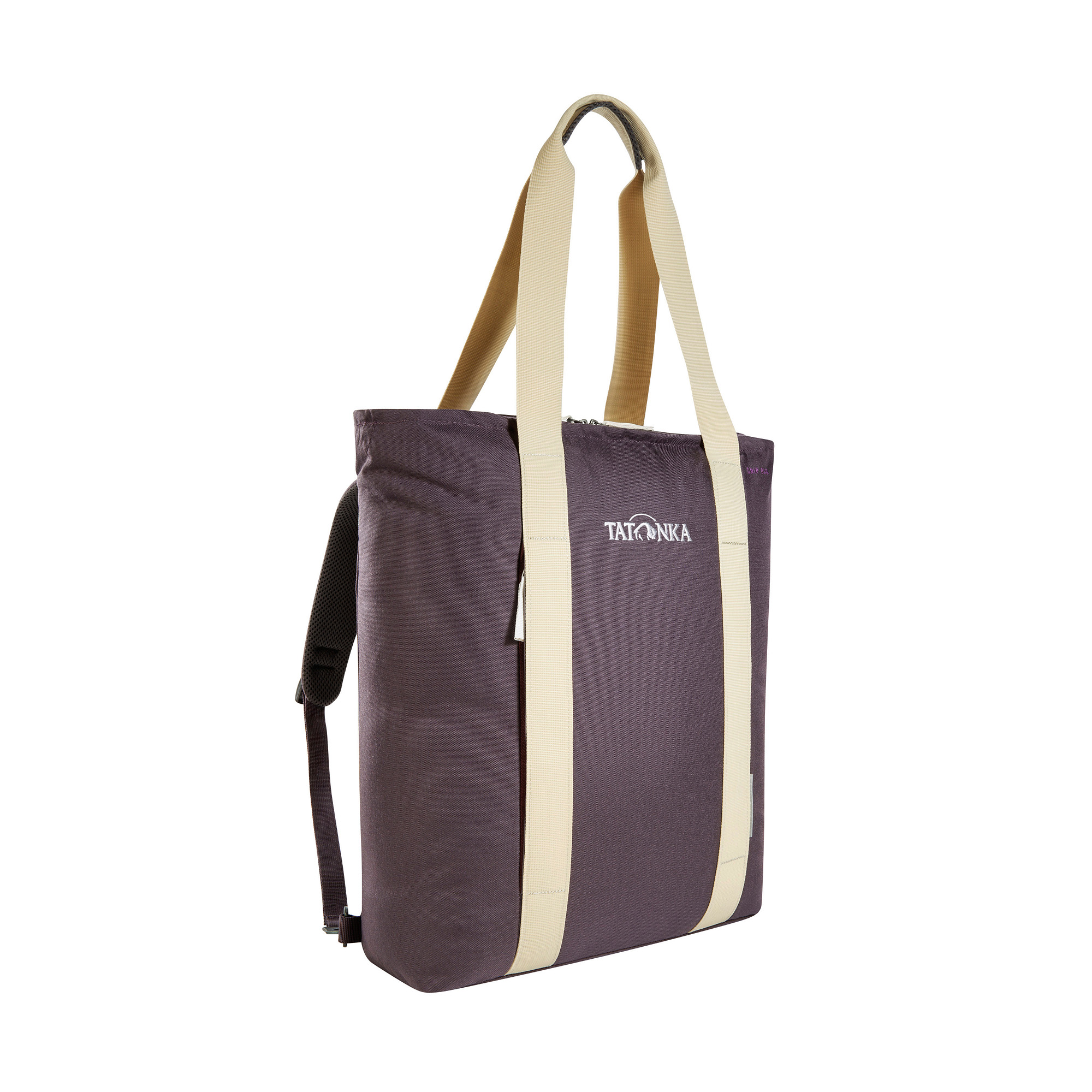 Tatonka Grip Bag midnight plum lila Umhängetaschen - Ansicht seitlich-vorne Tasche, Tragetasche, Zubehör, Handtasche, Leinwand, Tatonka Grip Bag midnight plum lila Umhängetaschen - Ansicht seitlich-vorne