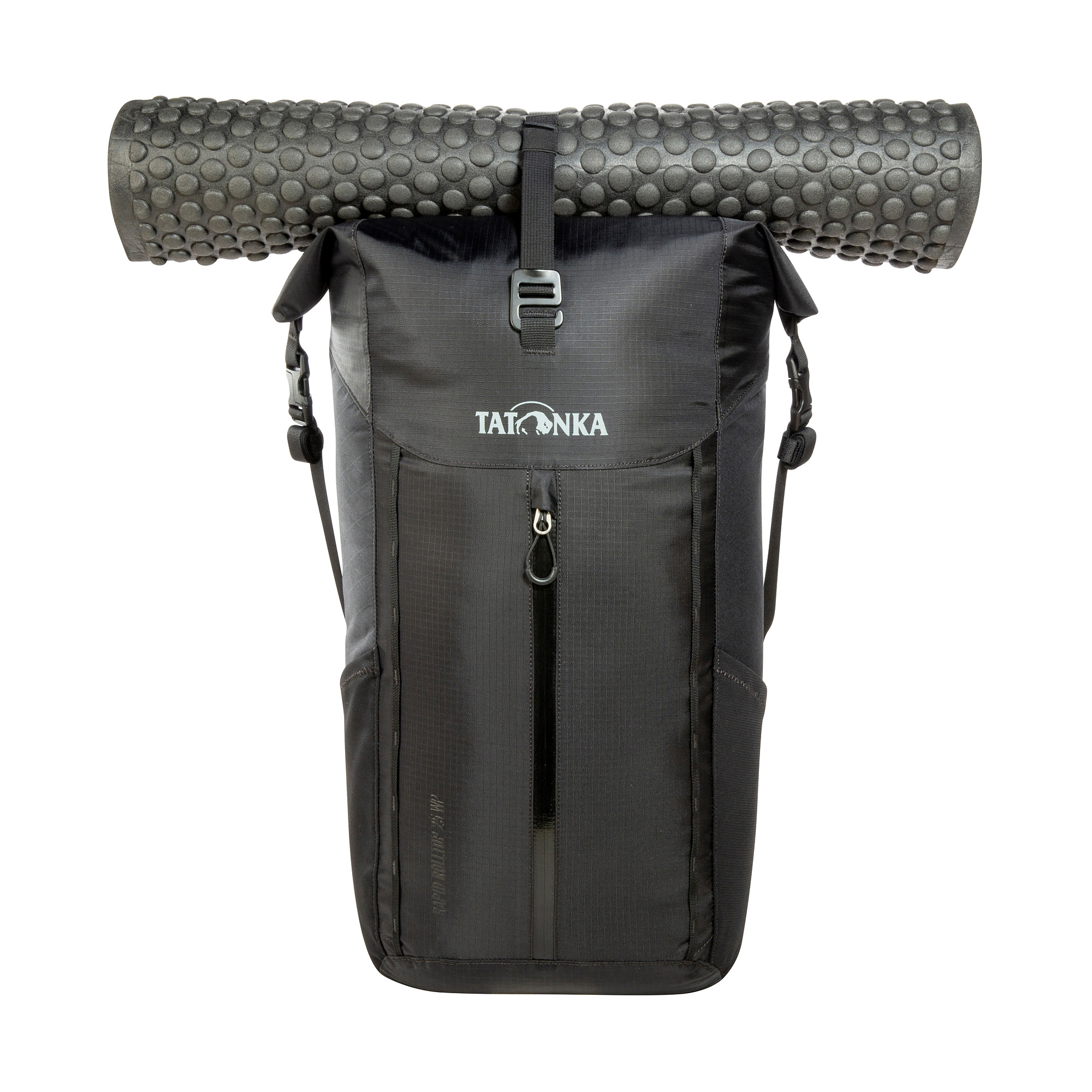 Tasche, Tatonka Rapid Rolltop 25 WP black schwarz Tagesrucksäcke - Detailansicht