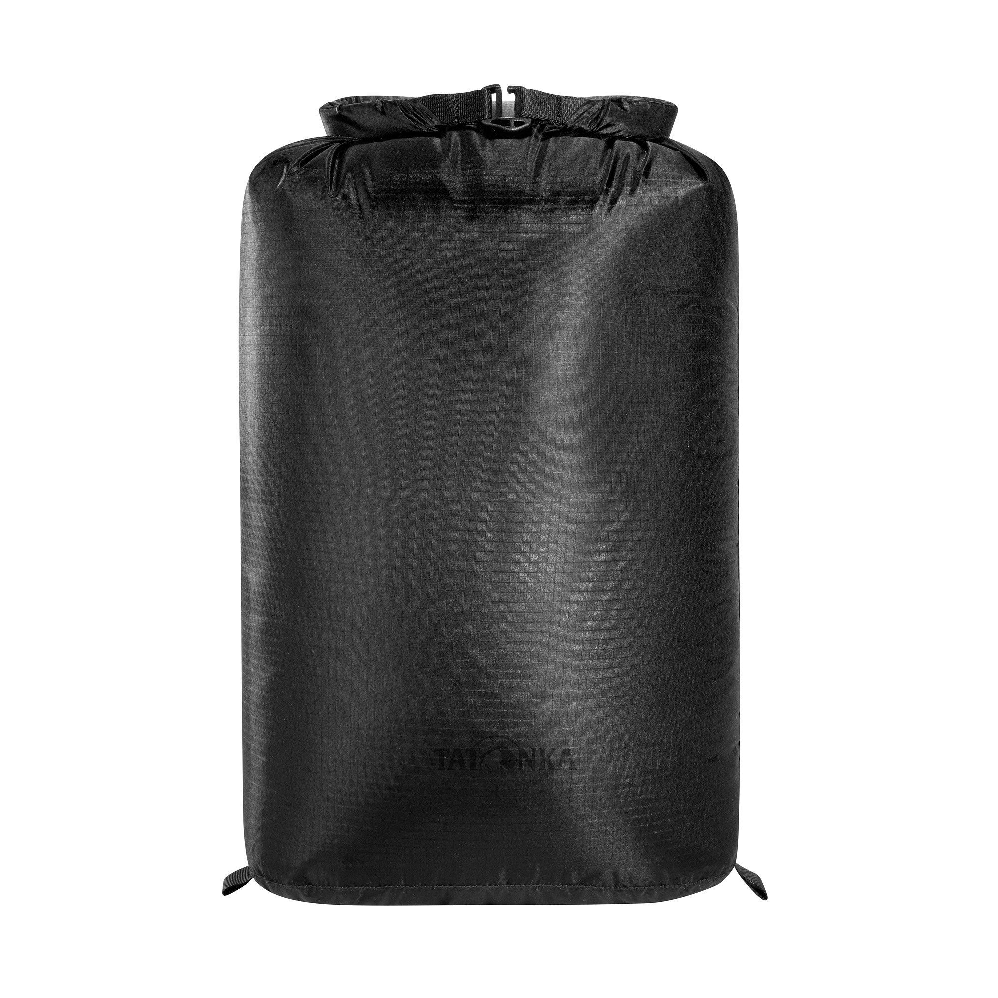 Tatonka SQZY Dry Bag 10l black schwarz Reisezubehör - Ansicht seitlich-vorne Tasche, Tatonka SQZY Dry Bag 10l black schwarz Reisezubehör - Ansicht seitlich-vorne