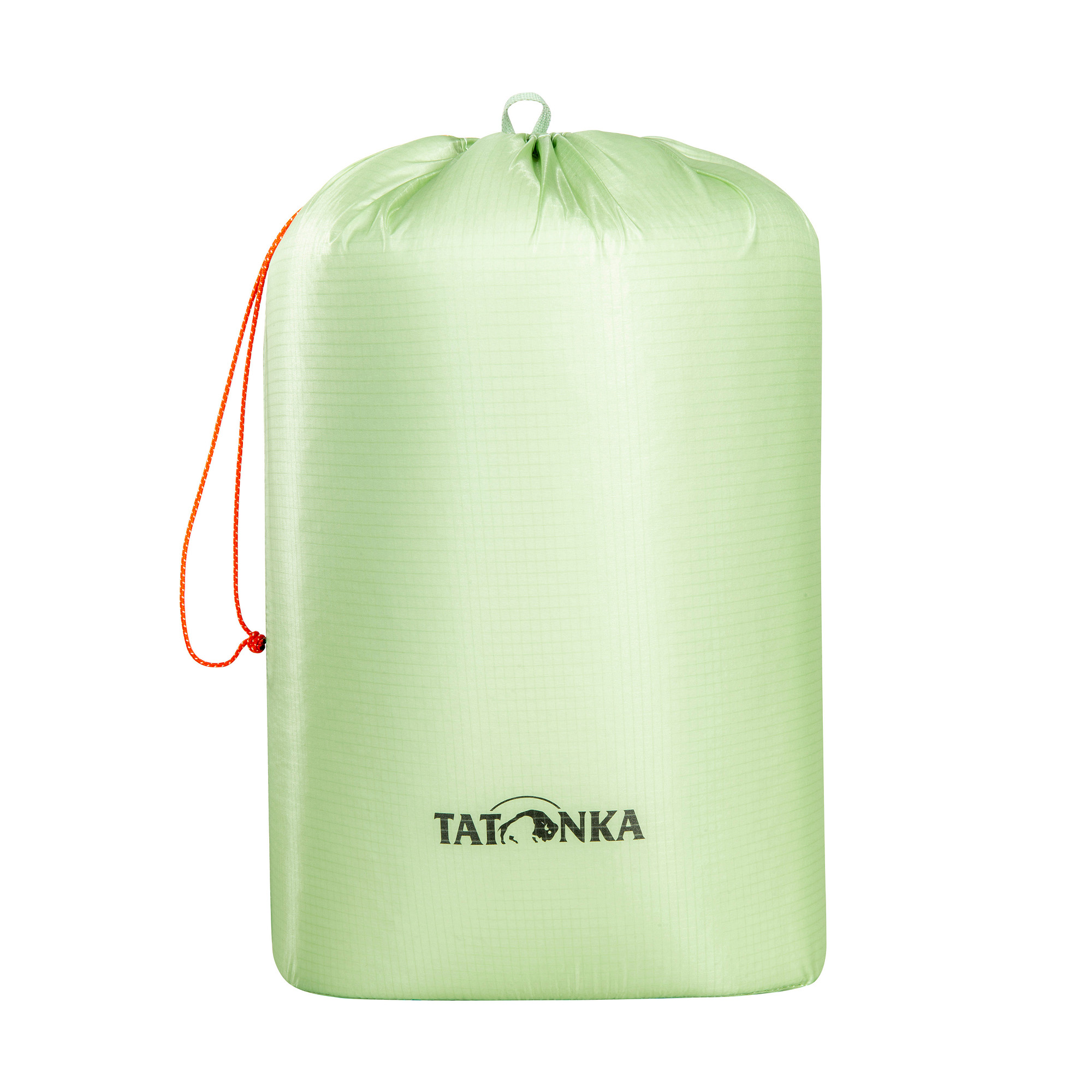 Tatonka SQZY Stuff Bag 10l lighter green grün Reisezubehör - Ansicht seitlich-vorne Tasche, Tatonka SQZY Stuff Bag 10l lighter green grün Reisezubehör - Ansicht seitlich-vorne