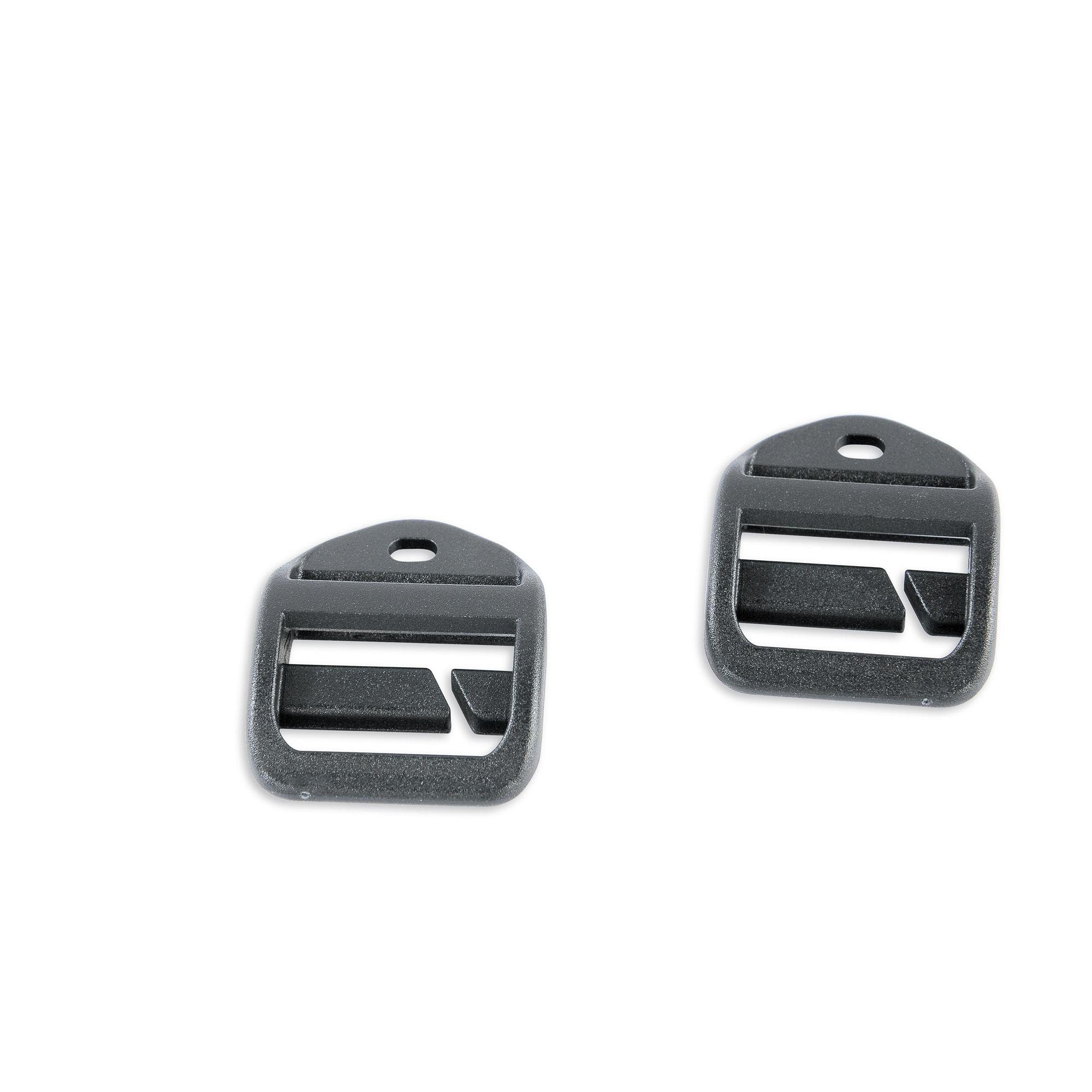 Tatonka Open Ladderlock 25mm QA (pair) black schwarz Rucksack-Zubehör - Ansicht seitlich-vorne Zubehor, Schnalle, Tatonka Open Ladderlock 25mm QA (pair) black schwarz Rucksack-Zubehör - Ansicht seitlich-vorne
