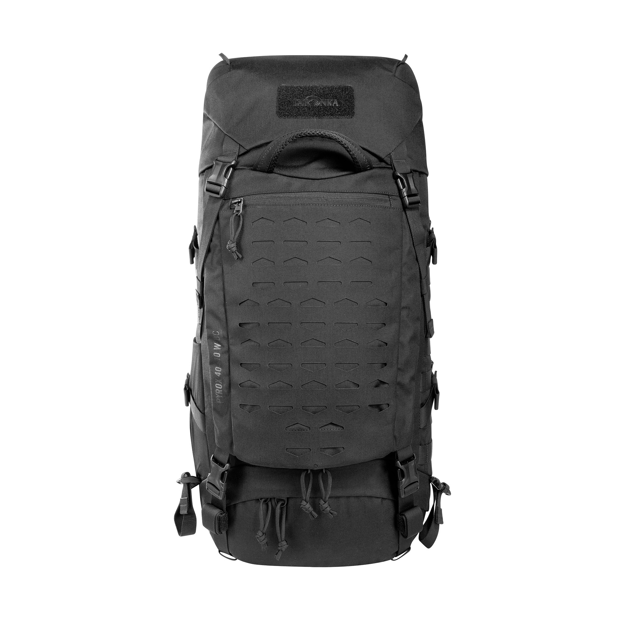 Tasche, Rucksack, Tatonka Pyrox 40+10 Women BC black schwarz Trekkingrucksäcke - Ansicht frontal-vorne
