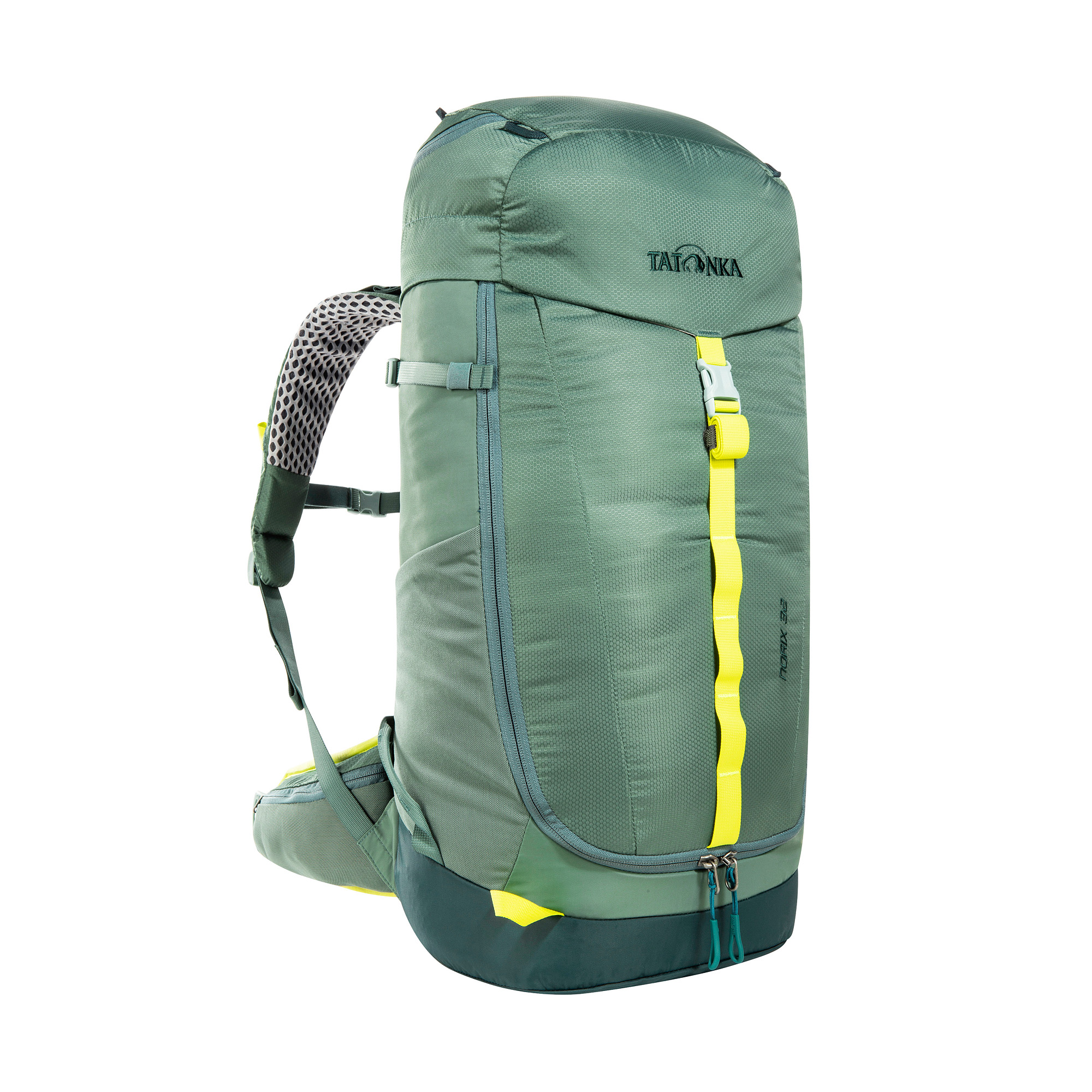 Tatonka Norix 32 sage green grün Wanderrucksäcke - Ansicht seitlich-vorne Tasche, Rucksack, Tatonka Norix 32 sage green grün Wanderrucksäcke - Ansicht seitlich-vorne