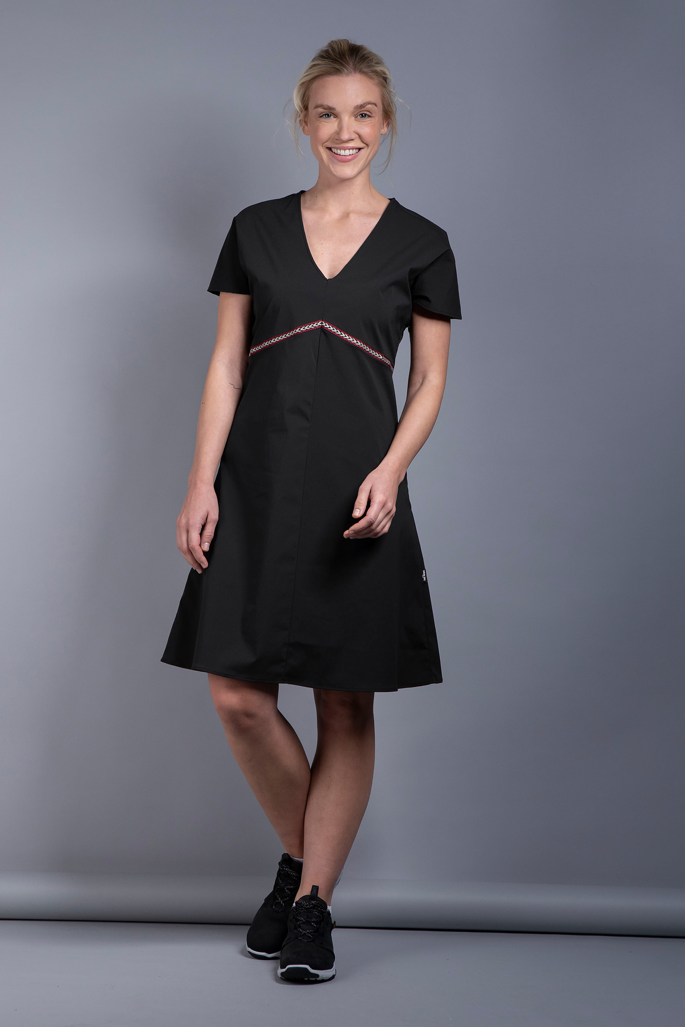 Tatonka Lajus W's Dress dark black schwarz Röcke & Kleider 4013236366914