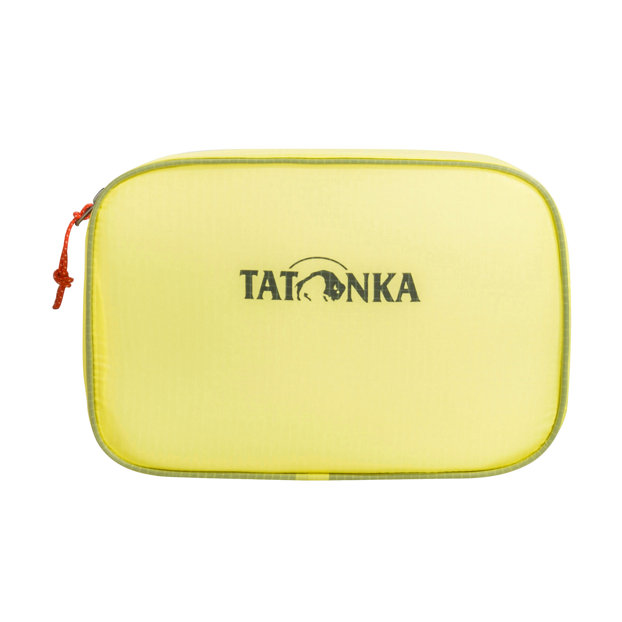 Tatonka SQZY Zip Bag 4l light yellow gelb Rucksack-Zubehör - Ansicht seitlich-vorne Zubehor, Tasche, Handtasche, Tatonka SQZY Zip Bag 4l light yellow gelb Rucksack-Zubehör - Ansicht seitlich-vorne