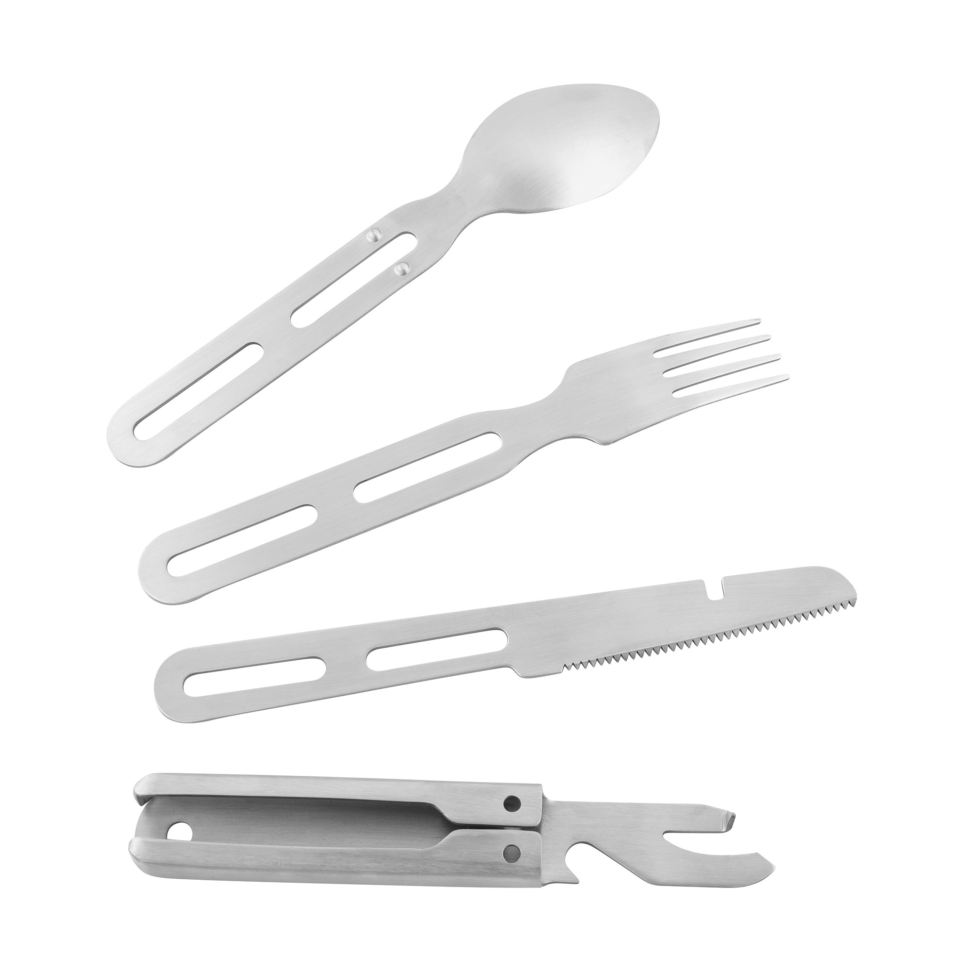 Tatonka Cutlery Set II Koch-Zubehör - Ansicht frontal-vorne Besteck, Gabel, Löffel, Messer, Waffe, Tatonka Cutlery Set II Koch-Zubehör - Ansicht frontal-vorne