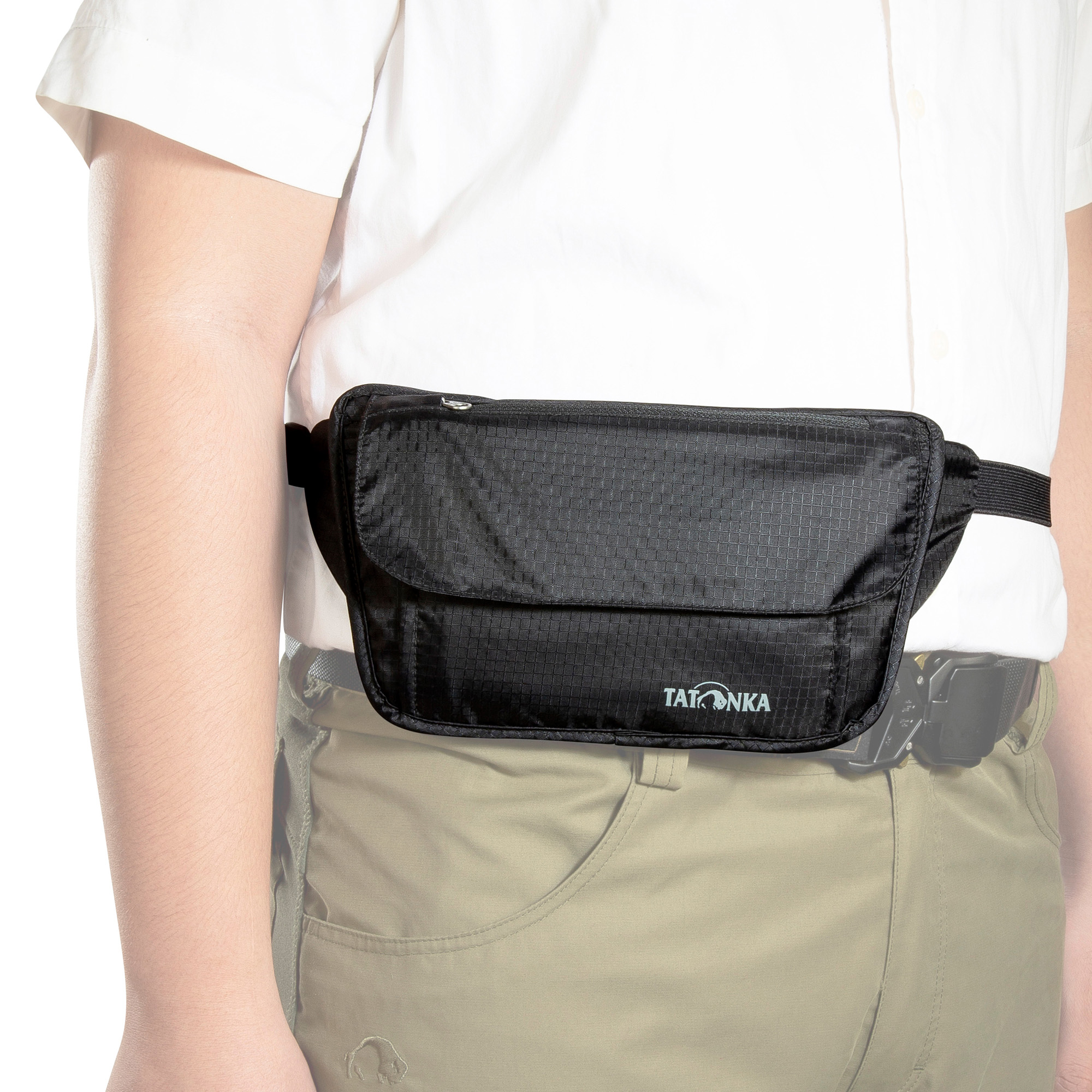 Zubehor, Tasche, Handtasche, Tatonka Skin Waist Pouch black schwarz Bauchtaschen - Detailansicht