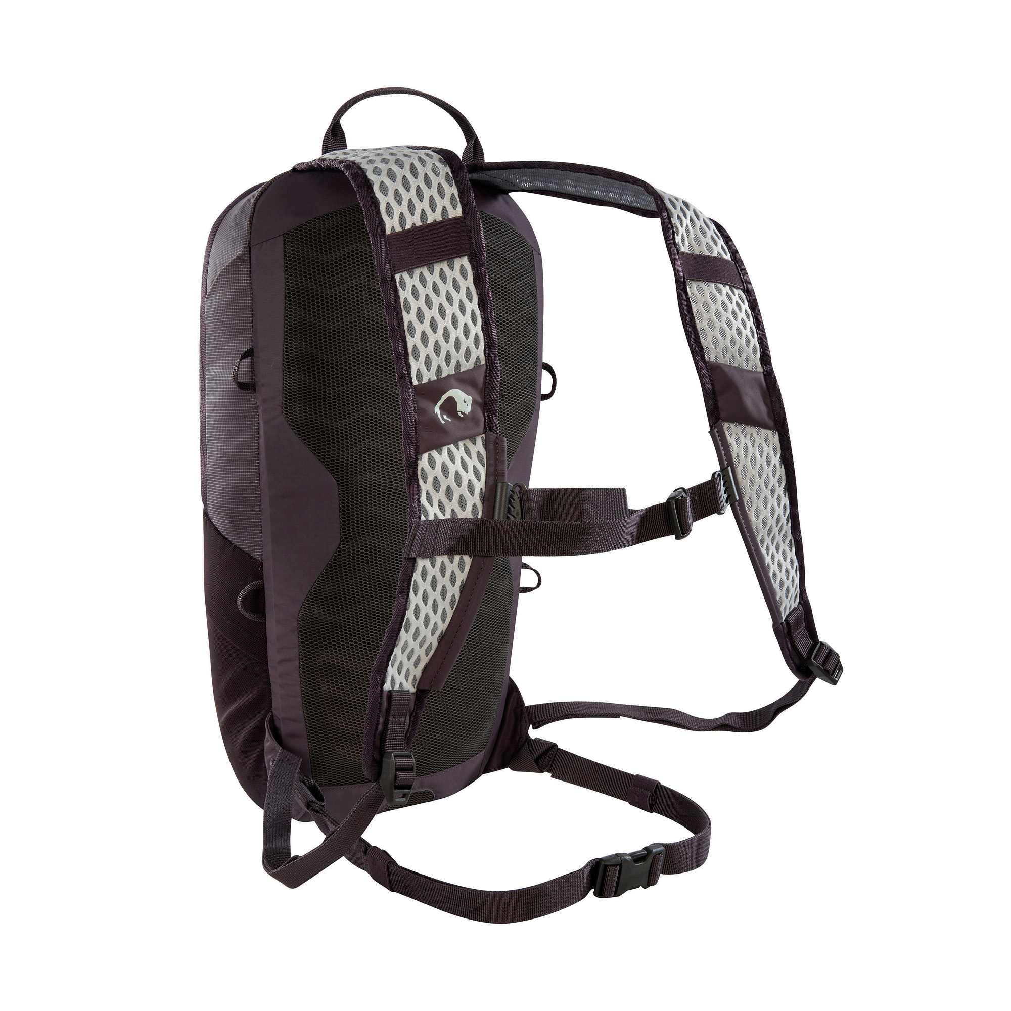 Tatonka Active Pack 10 midnight plum lila Tagesrucksäcke - Ansicht seitlich-hinten Tasche, Rucksack, Tatonka Active Pack 10 midnight plum lila Tagesrucksäcke - Ansicht seitlich-hinten