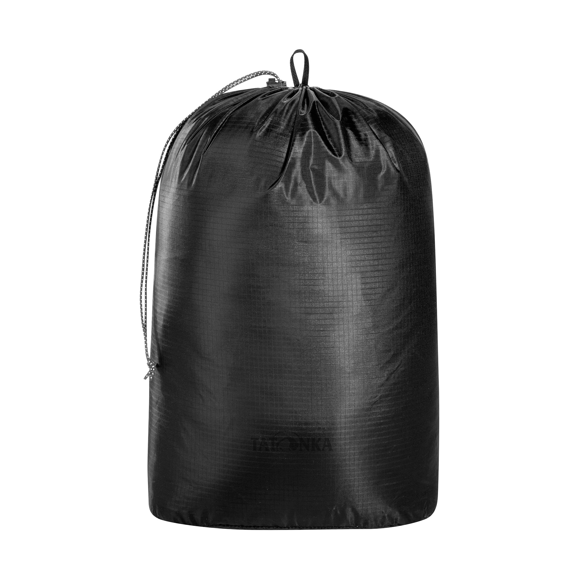 Tatonka SQZY Stuff Bag 10l black schwarz Reisezubehör - Ansicht seitlich-vorne Tasche, Tatonka SQZY Stuff Bag 10l black schwarz Reisezubehör - Ansicht seitlich-vorne