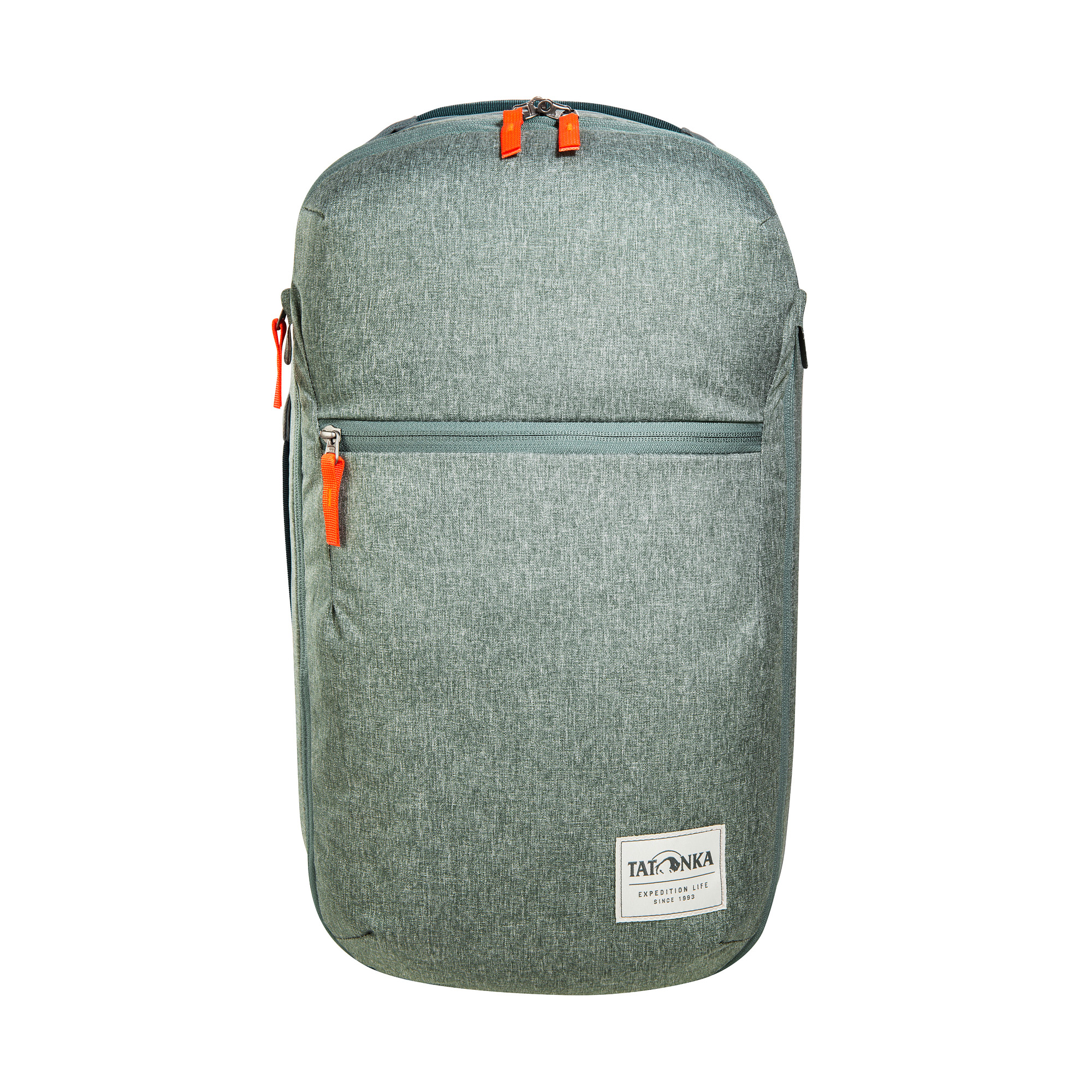 Tasche, Zubehör, Handtasche, Rucksack, Tatonka Flightcase 27 sage green grün Reiserucksäcke - Ansicht frontal-vorne