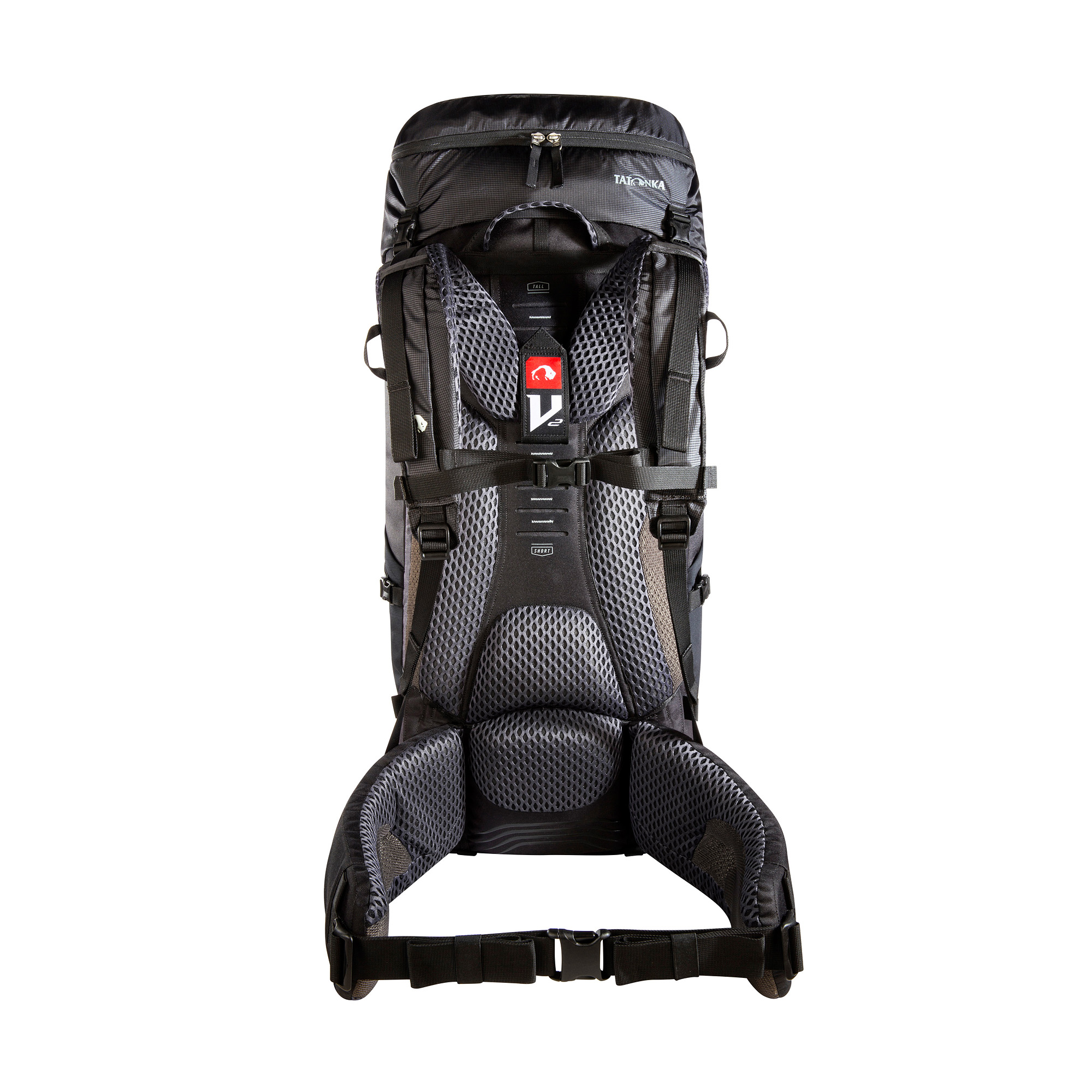 Tatonka Yukon 70+10 black schwarz Trekkingrucksäcke 4013236399837