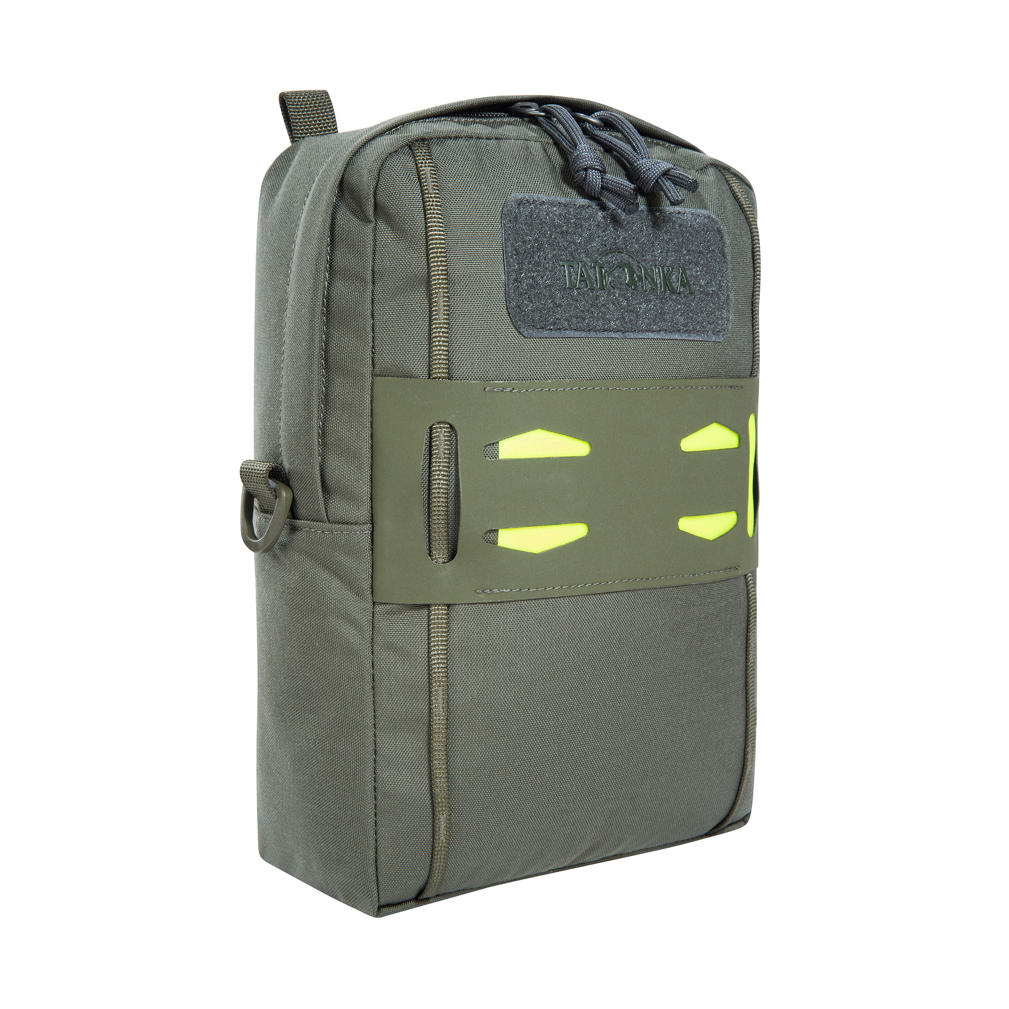 Tatonka Side Pocket 4l BC stone grey olive grau Sonstige Taschen - Ansicht seitlich-vorne Tasche, Rucksack, Tatonka Side Pocket 4l BC stone grey olive grau Sonstige Taschen - Ansicht seitlich-vorne