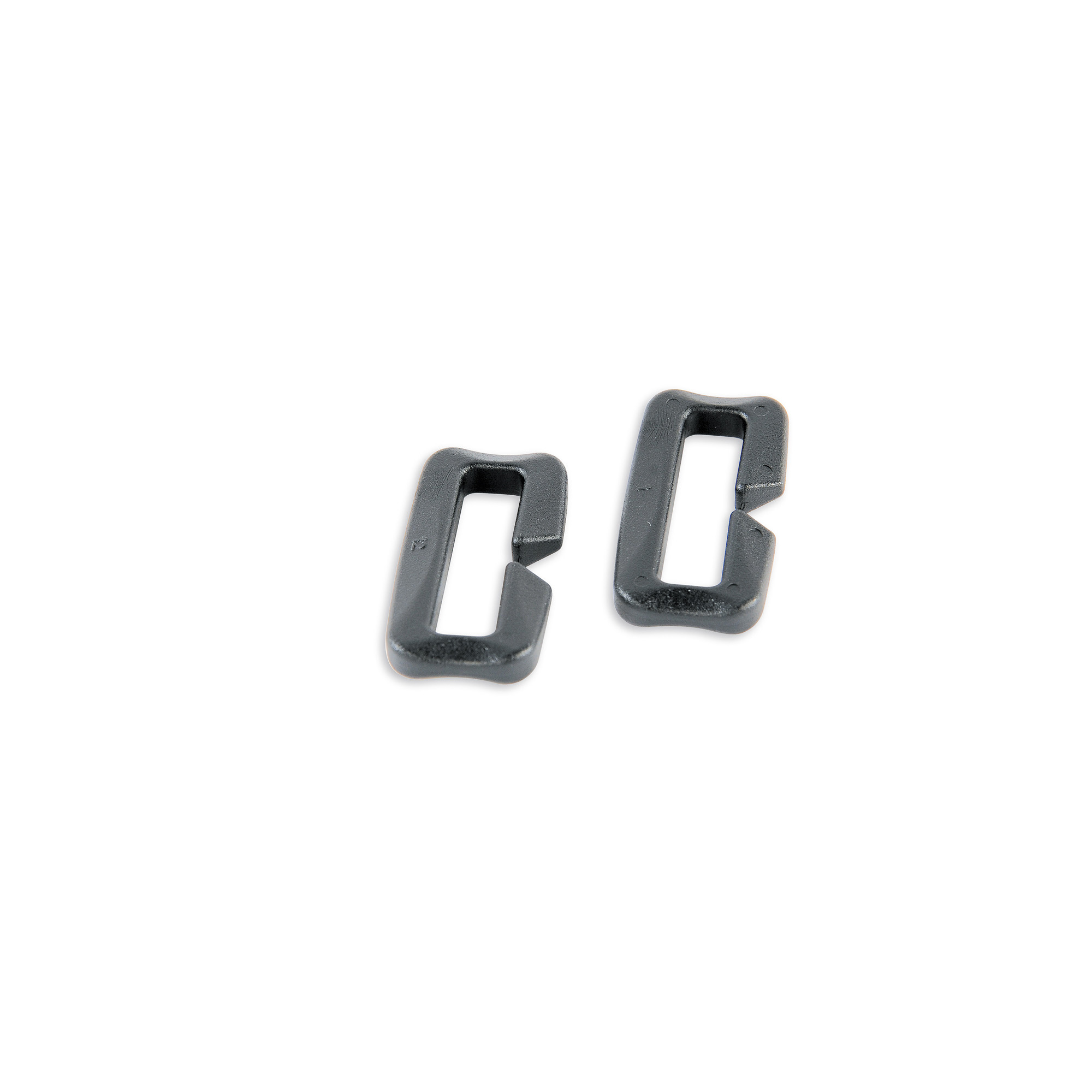 Tatonka Open Loop 25 mm QA (1 pair) black schwarz Rucksack-Zubehör - Ansicht seitlich-vorne Zubehor, Symbol, Tatonka Open Loop 25 mm QA (1 pair) black schwarz Rucksack-Zubehör - Ansicht seitlich-vorne