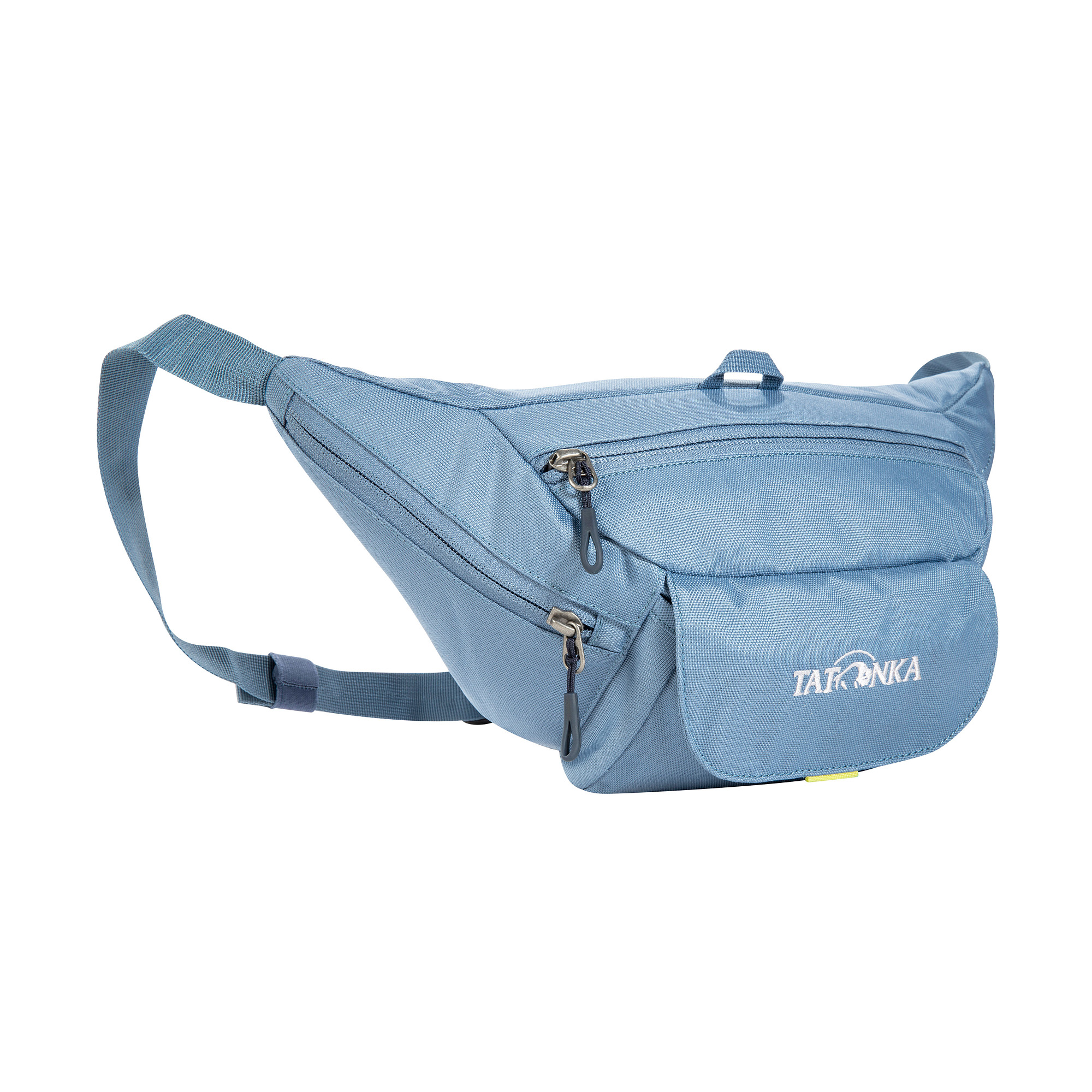 Tatonka Funny Bag "M" elemental blue blau Bauchtaschen - Ansicht seitlich-vorne Zubehor, Tasche, Handtasche, Geldbörse, Tatonka Funny Bag "M" elemental blue blau Bauchtaschen - Ansicht seitlich-vorne