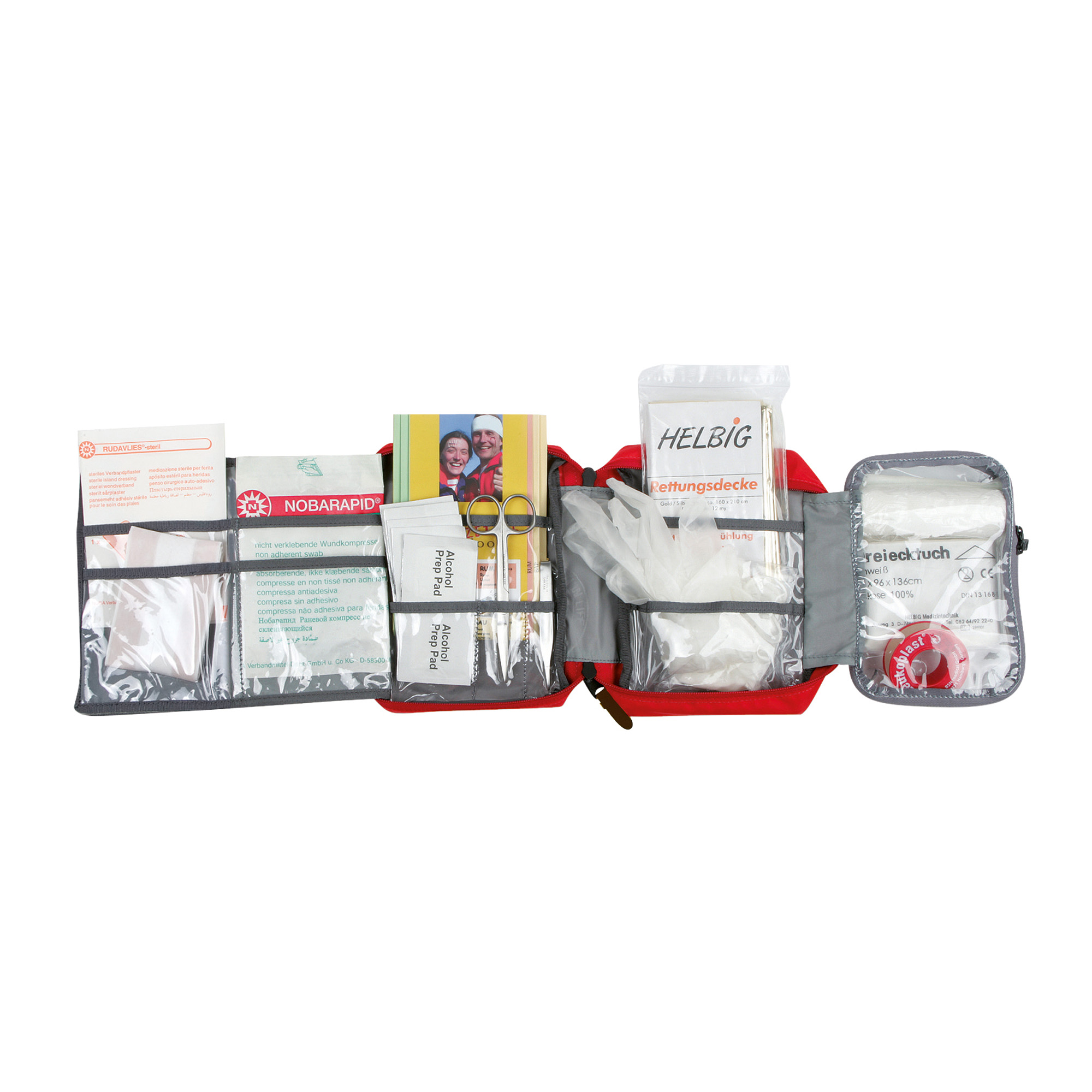 Tatonka First Aid Compact red rot Rucksack-Zubehör - Detailansicht Person, Erste Hilfe, Tatonka First Aid Compact red rot Rucksack-Zubehör - Detailansicht