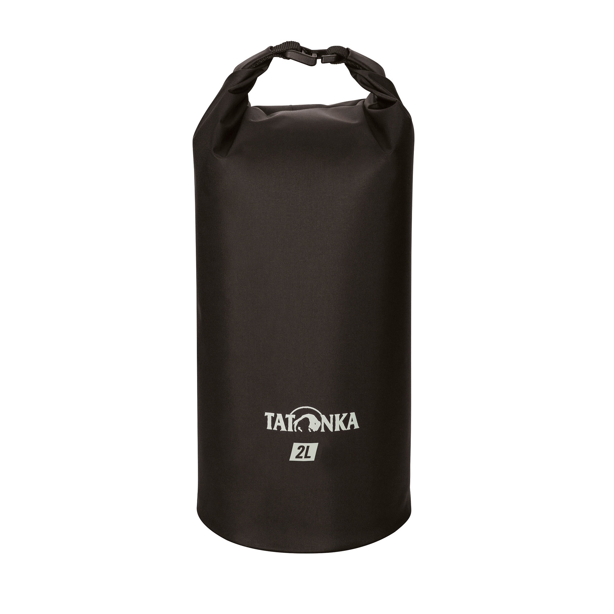 Tatonka WP Stuffbag Light 2l black schwarz Reisezubehör - Ansicht seitlich-vorne Tasche, Flasche, Tatonka WP Stuffbag Light 2l black schwarz Reisezubehör - Ansicht seitlich-vorne