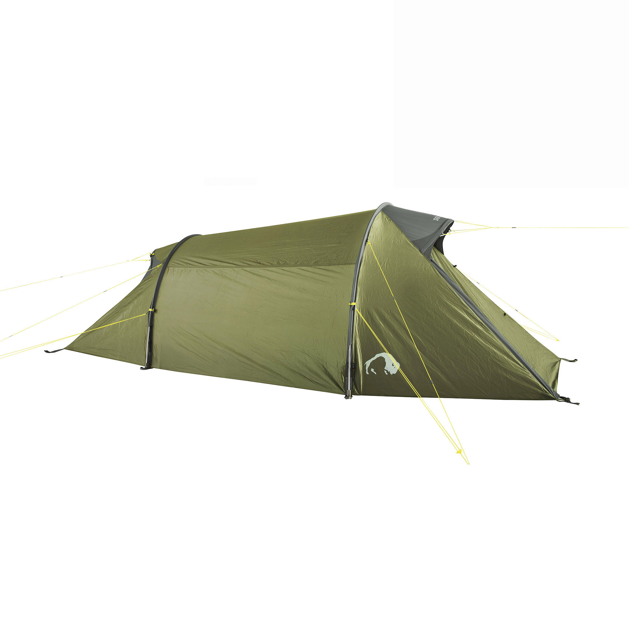 Zelt, Campen, Zelt in den Bergen, Natur, Draußen, Zelt, Campen, Zelt in den Bergen, Natur, Draußen, Zelt, Campen, Zelt in den Bergen, Natur, Draußen, Tatonka Narvik 3 light olive grün 3-Personen-Zelte - Ansicht seitlich-vorne