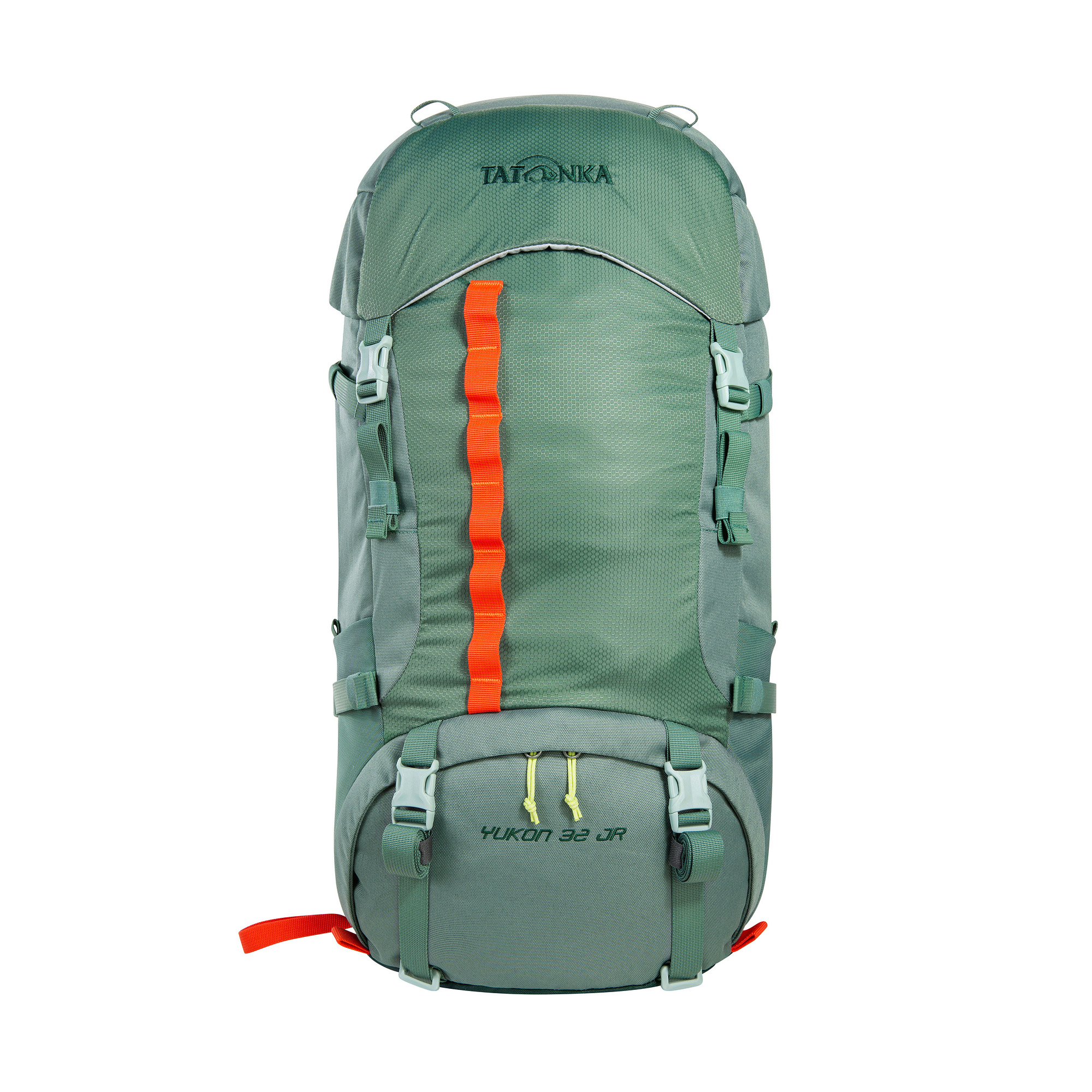 Tasche, Rucksack, Tatonka Yukon 32 JR sage green grün Trekkingrucksäcke - Ansicht frontal-vorne