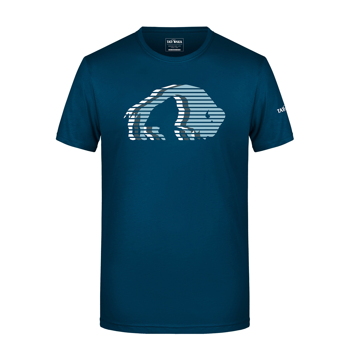Tatonka Logo T-Shirt Men petrol blau T-Shirts 4013236314700