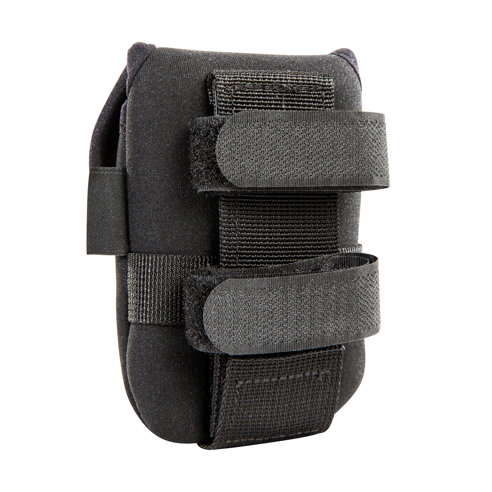Tatonka Neopren Case 1 black schwarz Handyhüllen - Ansicht seitlich-hinten Zubehor, Riemen, Leinwand, Klammer, Person, Tatonka Neopren Case 1 black schwarz Handyhüllen - Ansicht seitlich-hinten