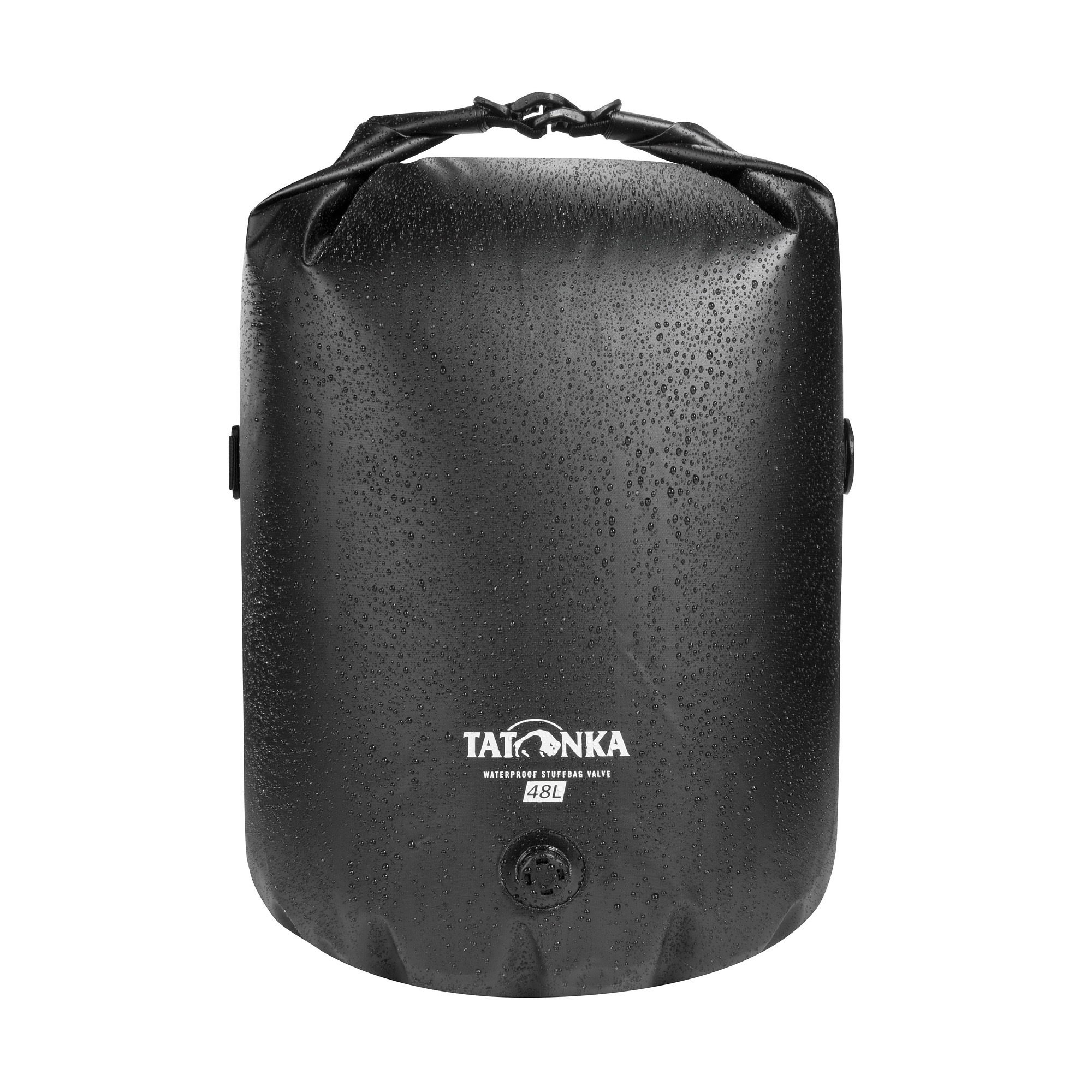 Tatonka WP Stuffbag Valve 48l black schwarz Reisezubehör - Detailansicht Tasche, Zubehör, Handtasche, Tatonka WP Stuffbag Valve 48l black schwarz Reisezubehör - Detailansicht