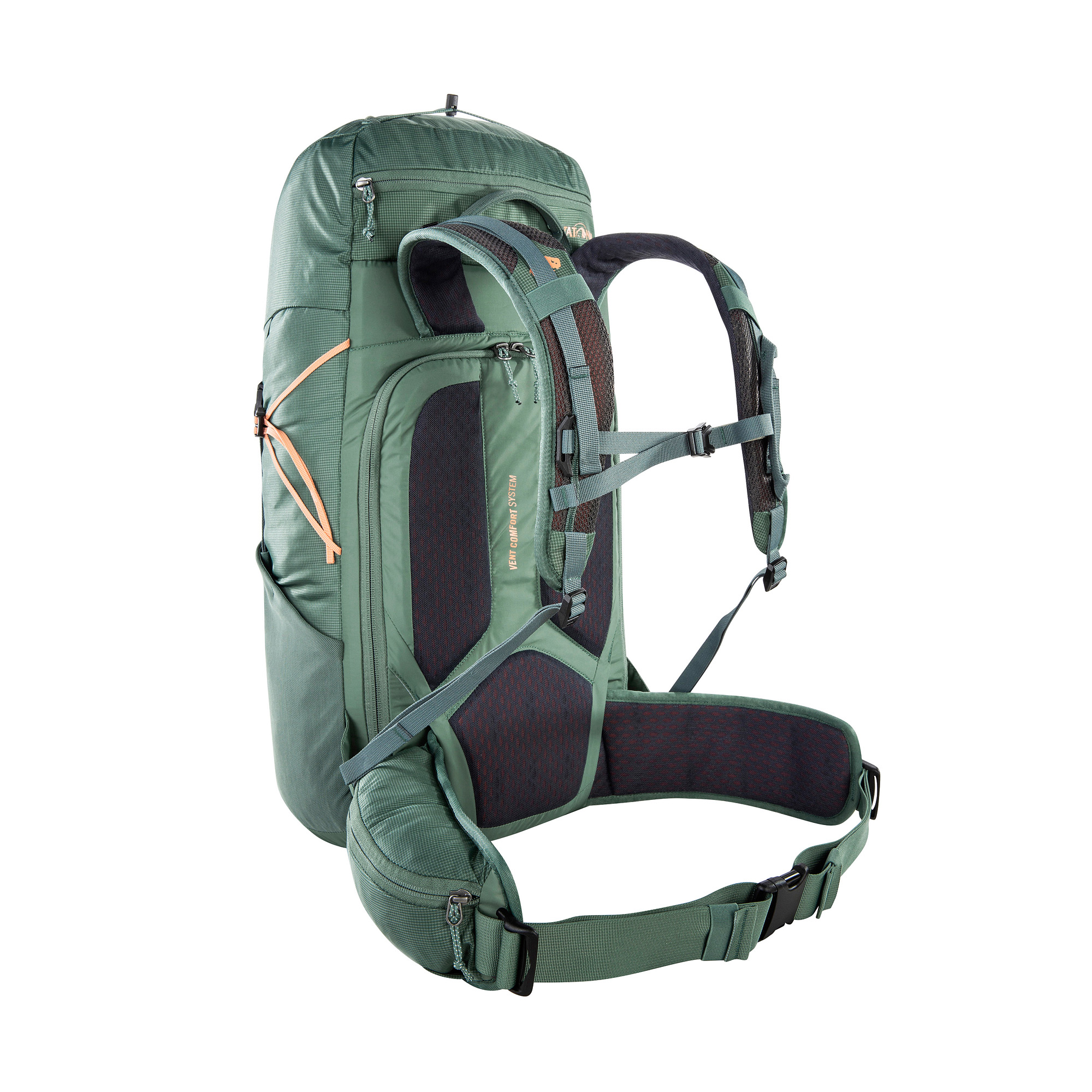 Tasche, Rucksack, Tatonka Norix 31 Women sage green grün Trekkingrucksäcke - Ansicht seitlich-hinten