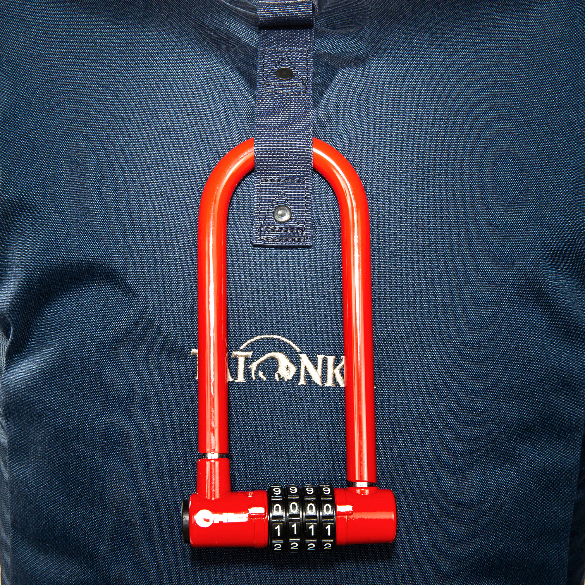 Tatonka Grip Rolltop Pack navy blau Tagesrucksäcke - Detailansicht Sperren, Tatonka Grip Rolltop Pack navy blau Tagesrucksäcke - Detailansicht