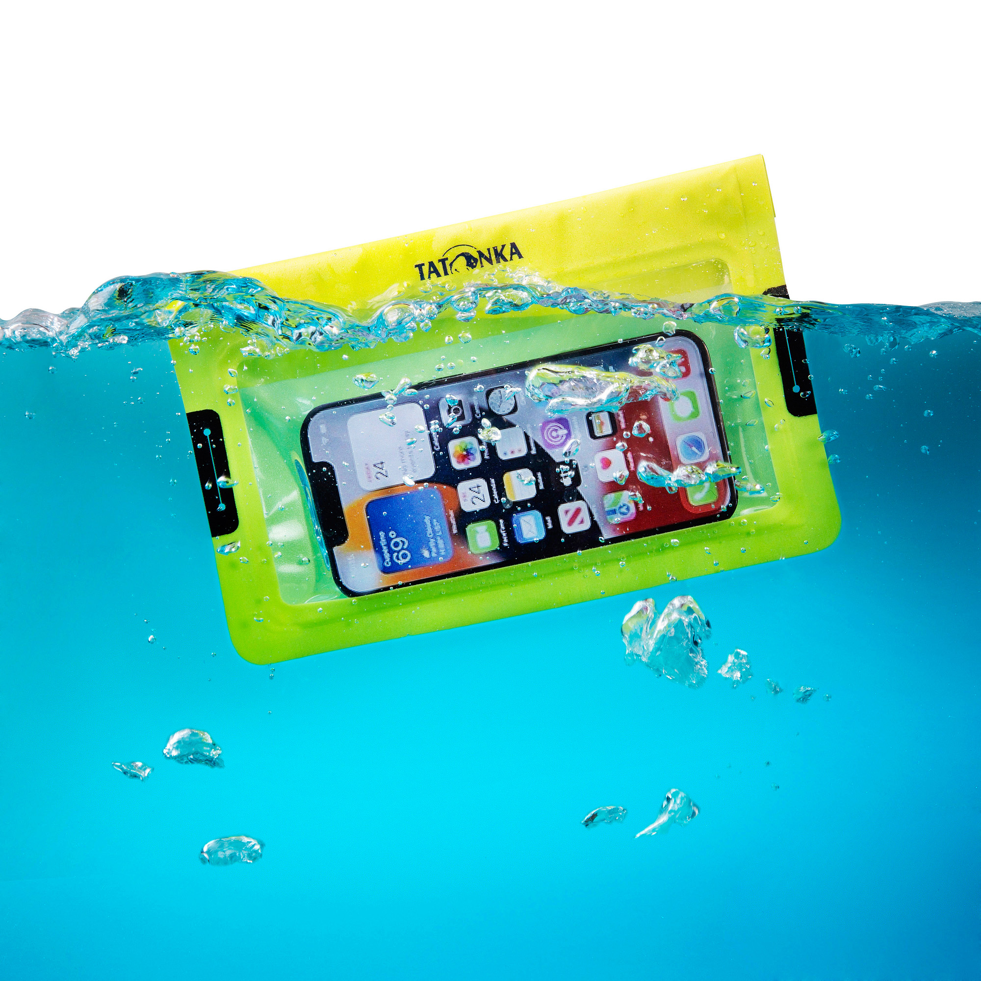 Tatonka WP Dry Bag Wide lime gelb Sonstige Taschen - Detailansicht Elektronik, Telefon, Handy, Tatonka WP Dry Bag Wide lime gelb Sonstige Taschen - Detailansicht